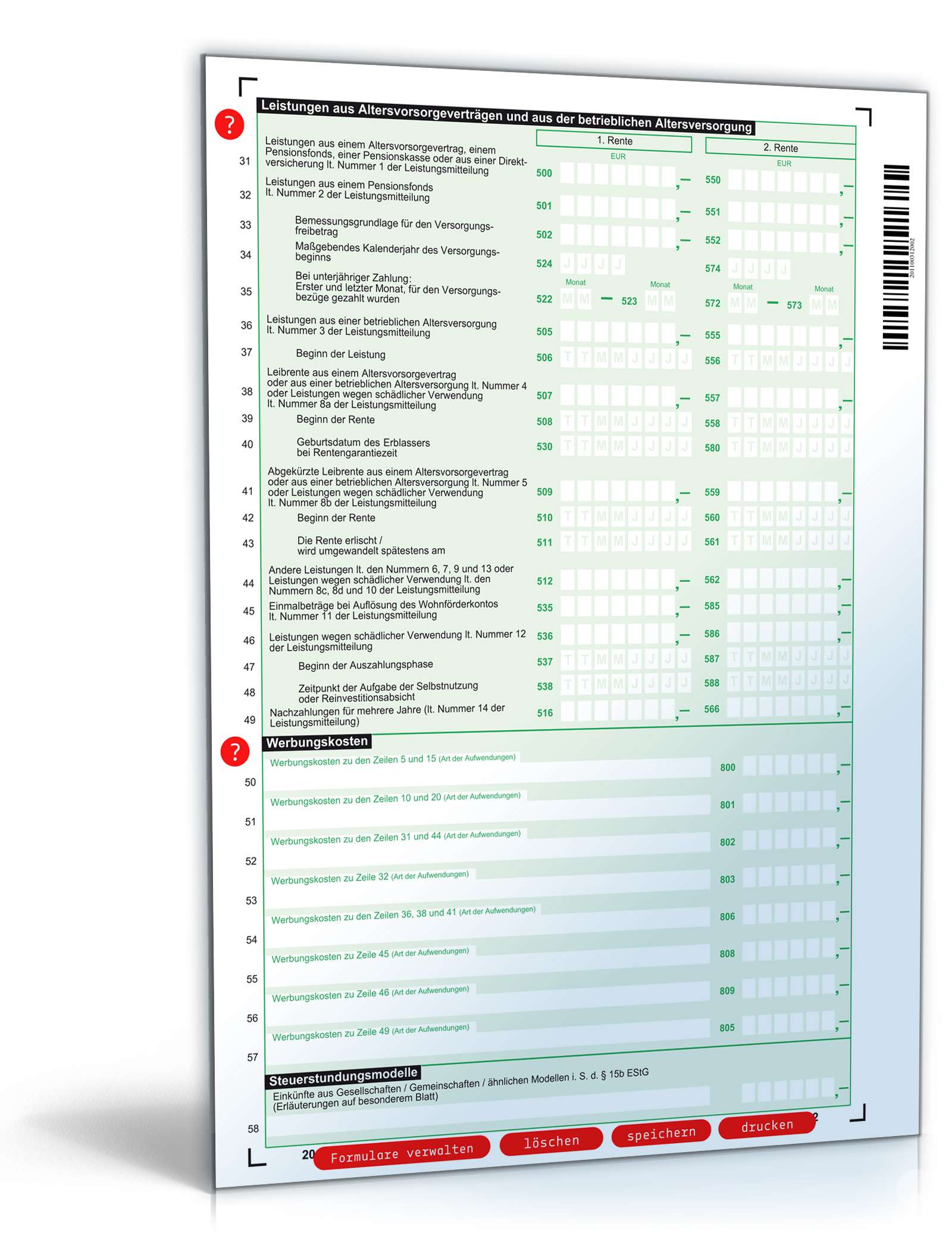 Anlage R 2011 PDF. Seite: 2
