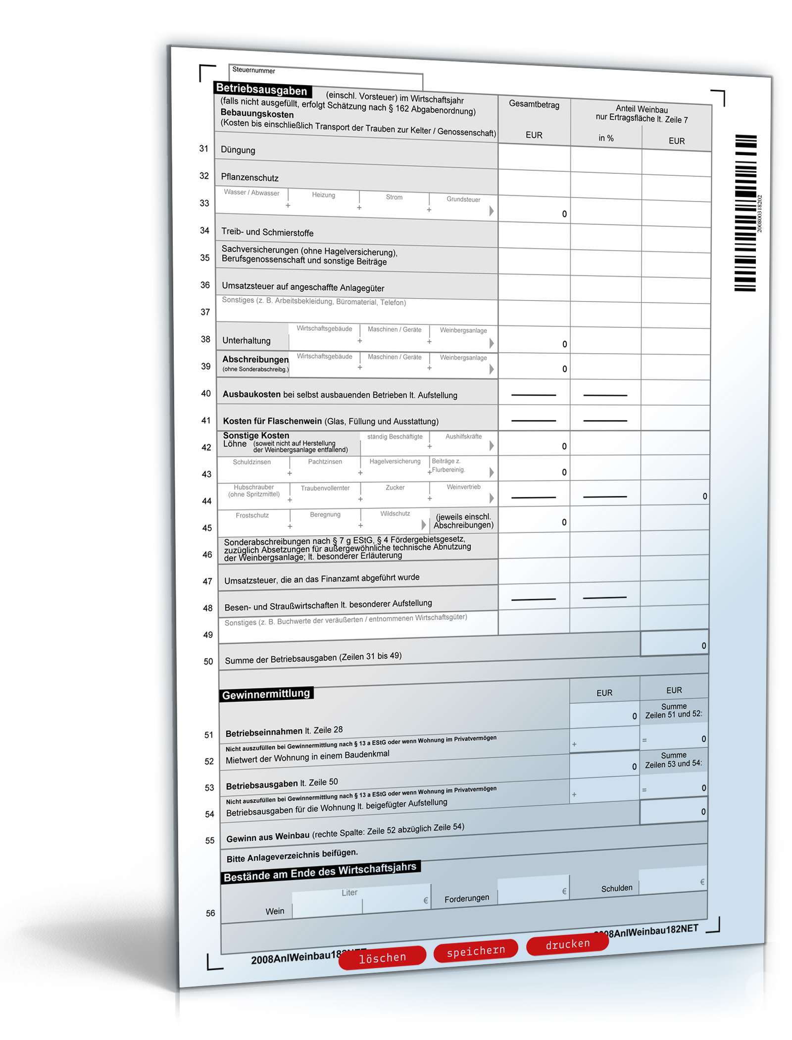 Anlage Weinbau 2008 PDF. Seite: 2