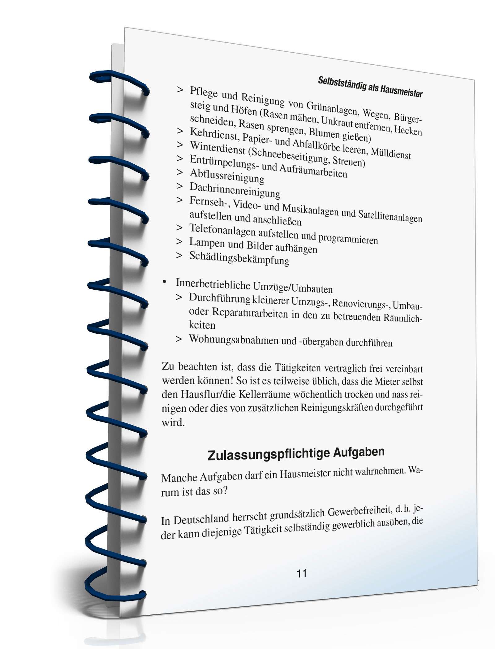 Selbstständig als Hausmeister PDF. Seite: 10