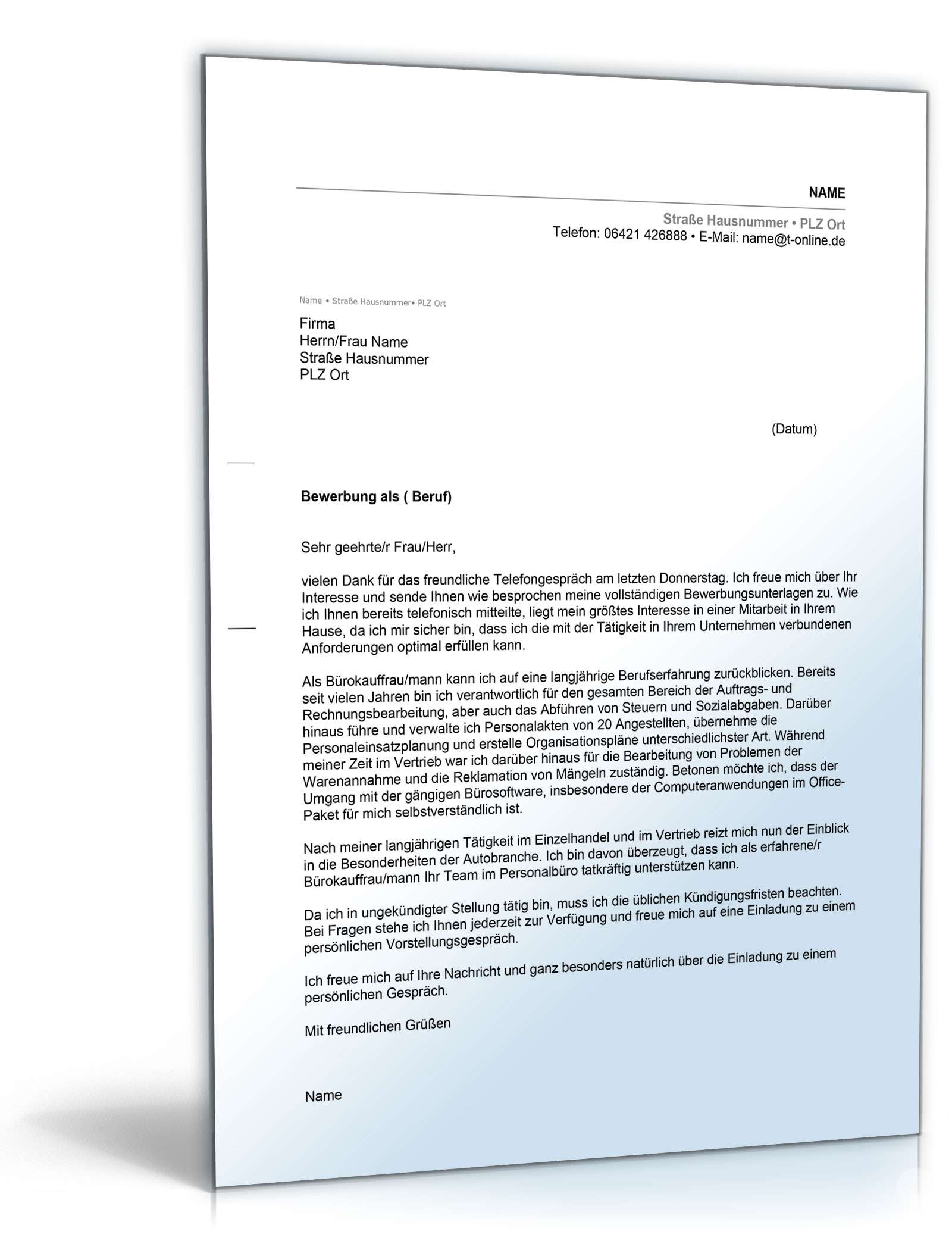 Anschreiben Bewerbung Generation 50plus Realschulabschluss Excel