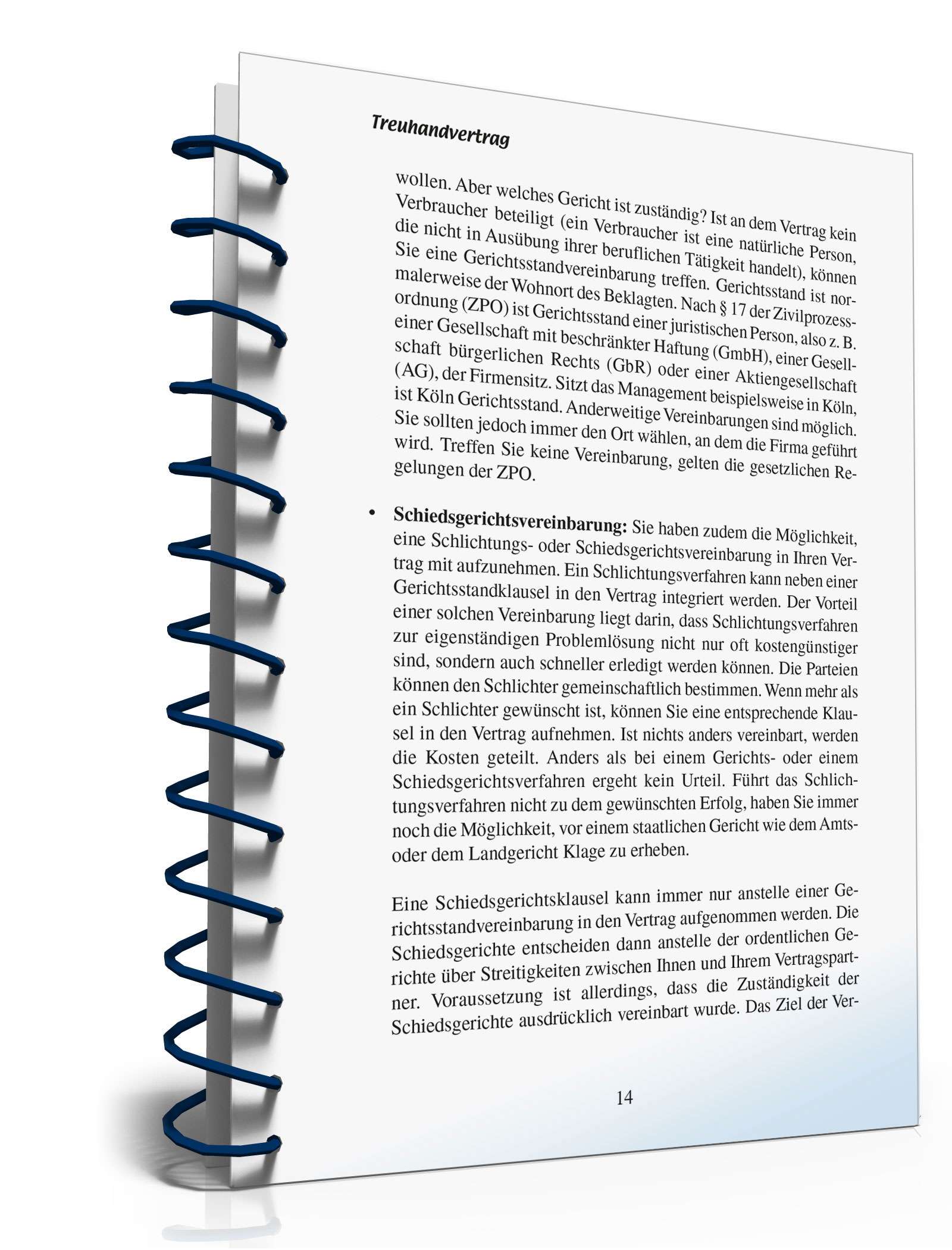 Der Treuhandvertrag PDF. Seite: 13