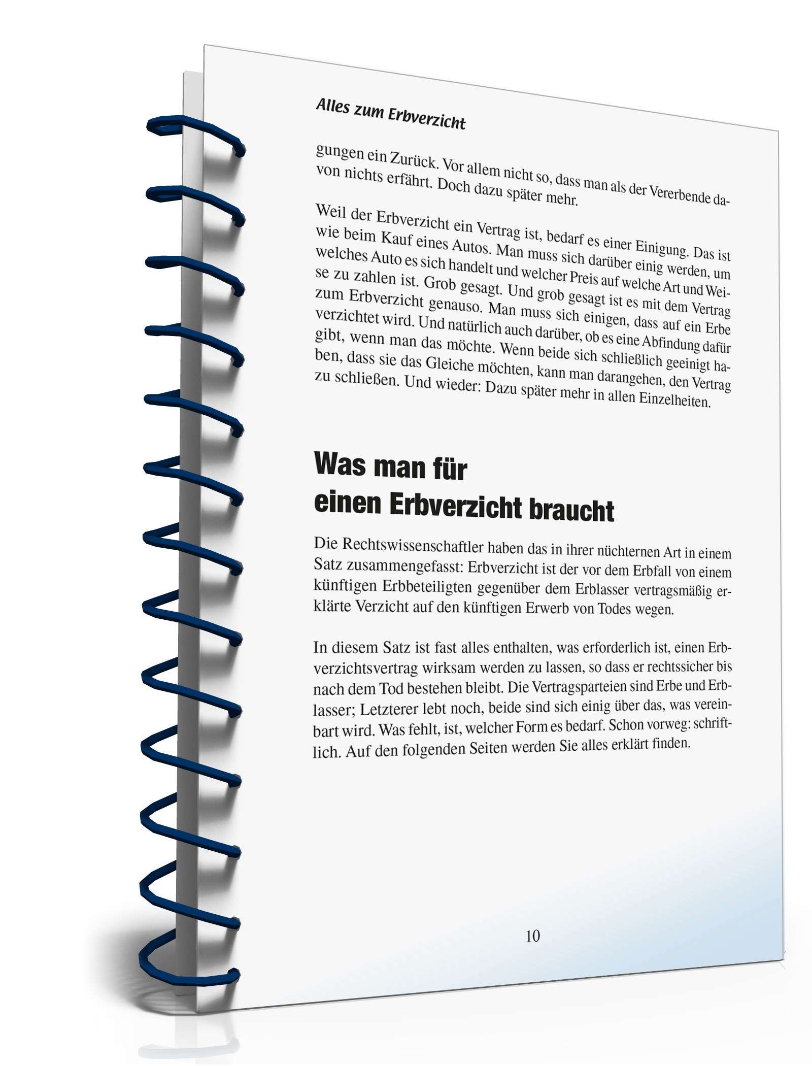 Ratgeber Erbverzicht PDF. Seite: 9