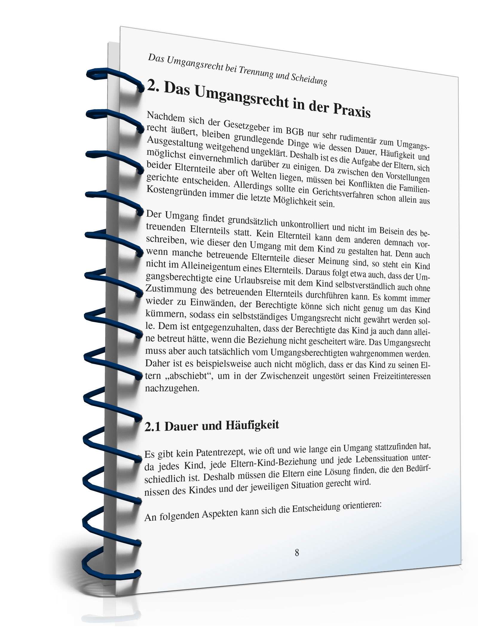 Ratgeber Umgangsrecht Trennung/Scheidung PDF. Seite: 7