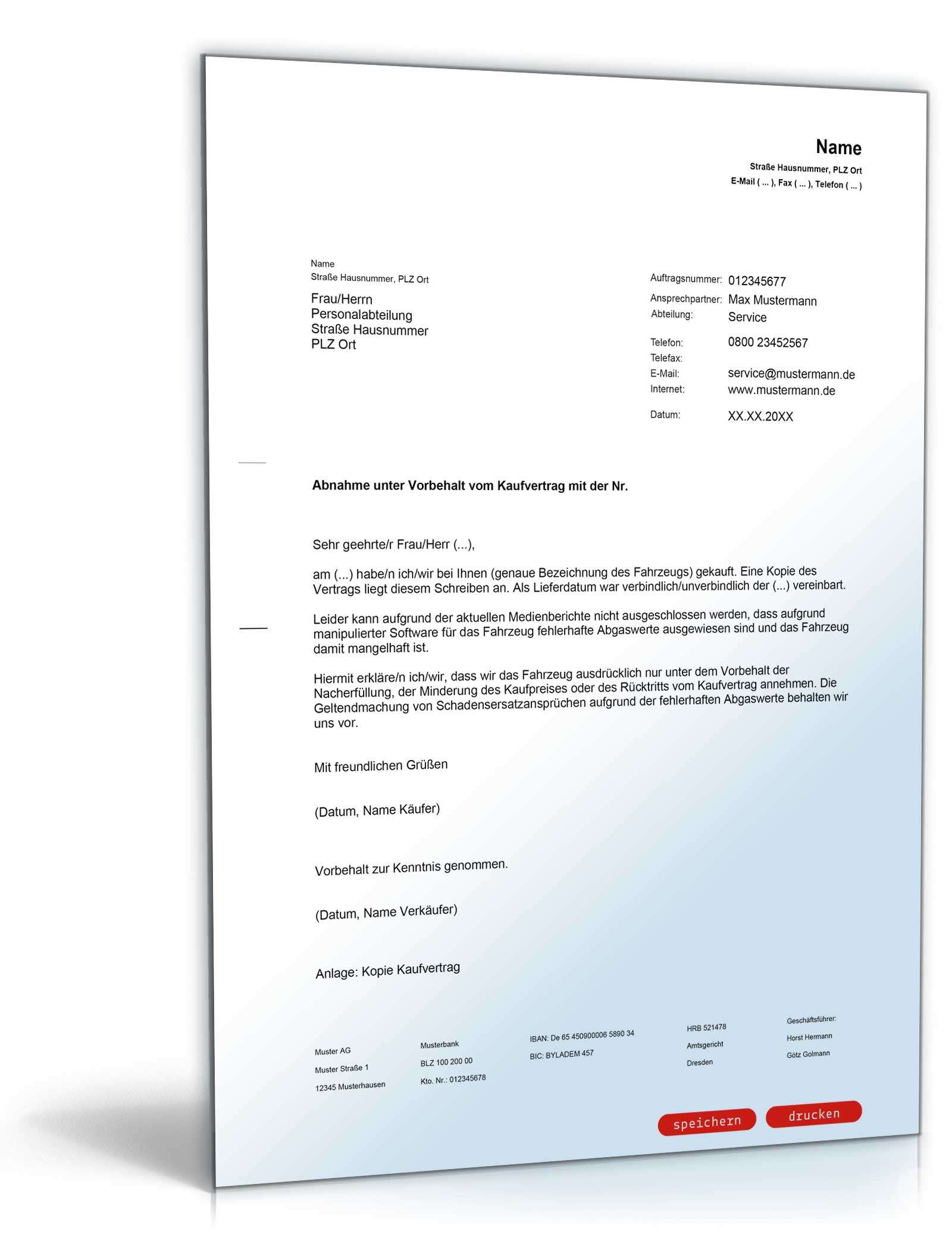 Verzicht auf Einrede der Verjährung bei Pkw mit manipulierter Software PDF