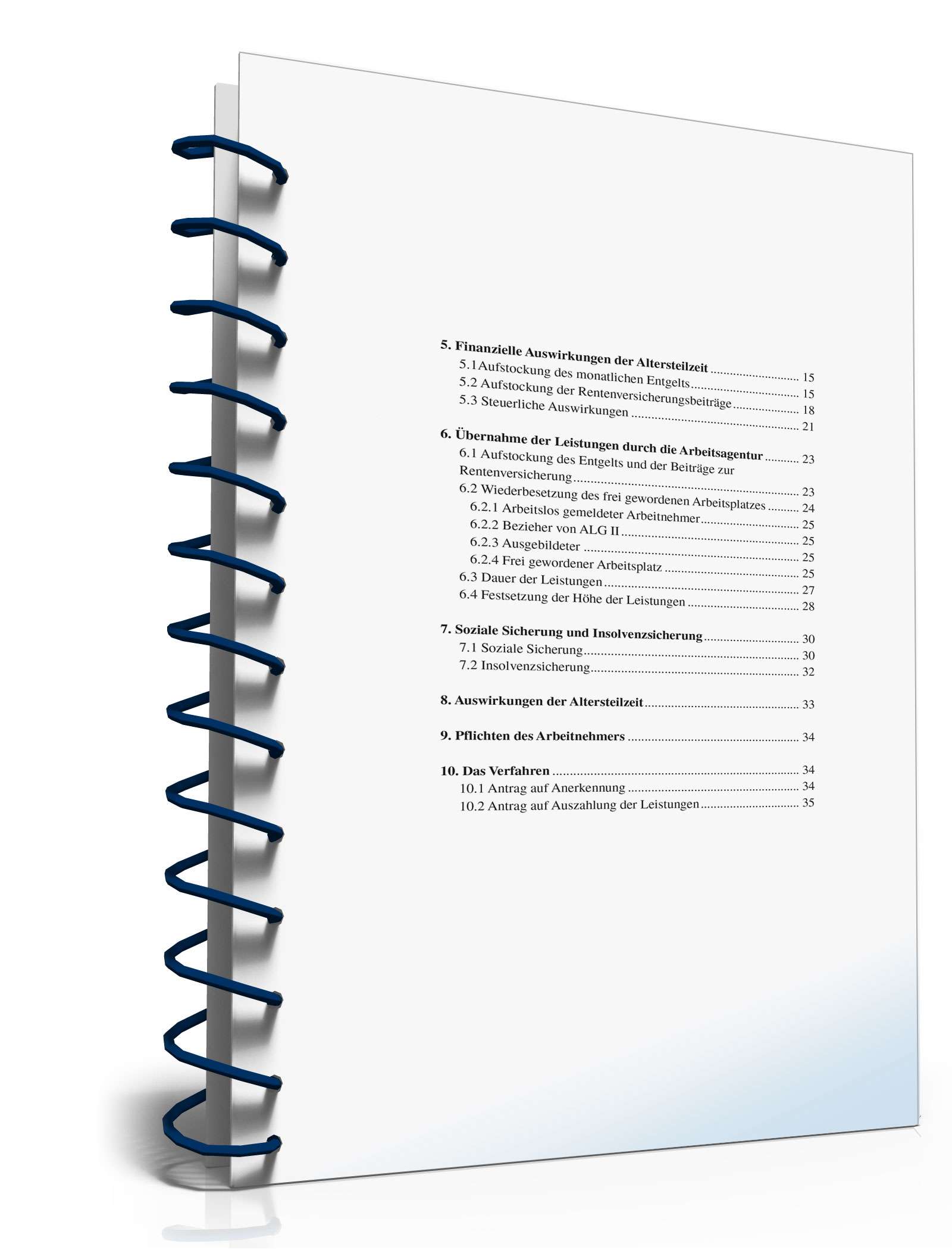 Ratgeber Altersteilzeit PDF. Seite: 4