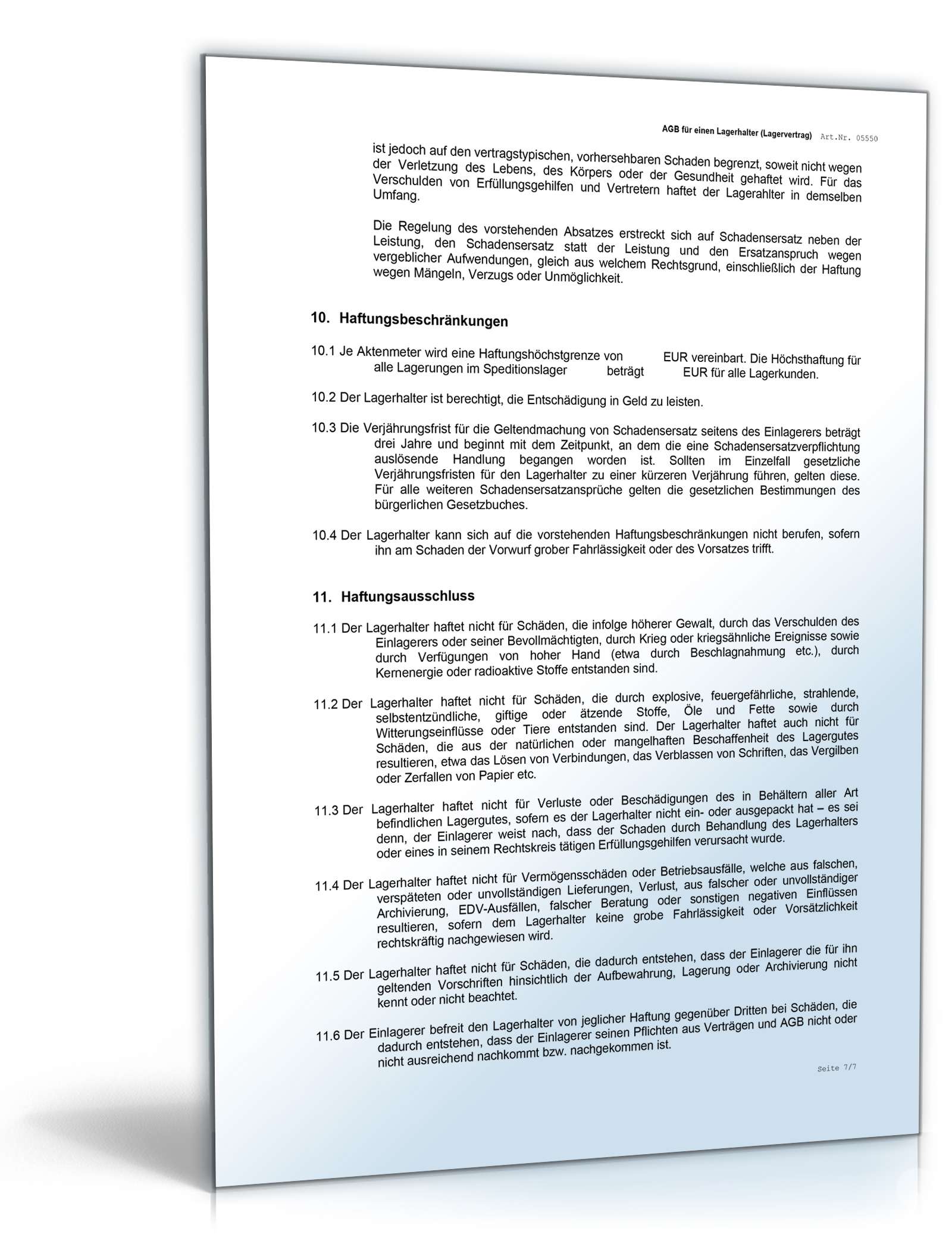 AGB Lagerhalter Word. Seite: 5