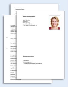 Bewerbungs-Paket Kassiererin  Excel