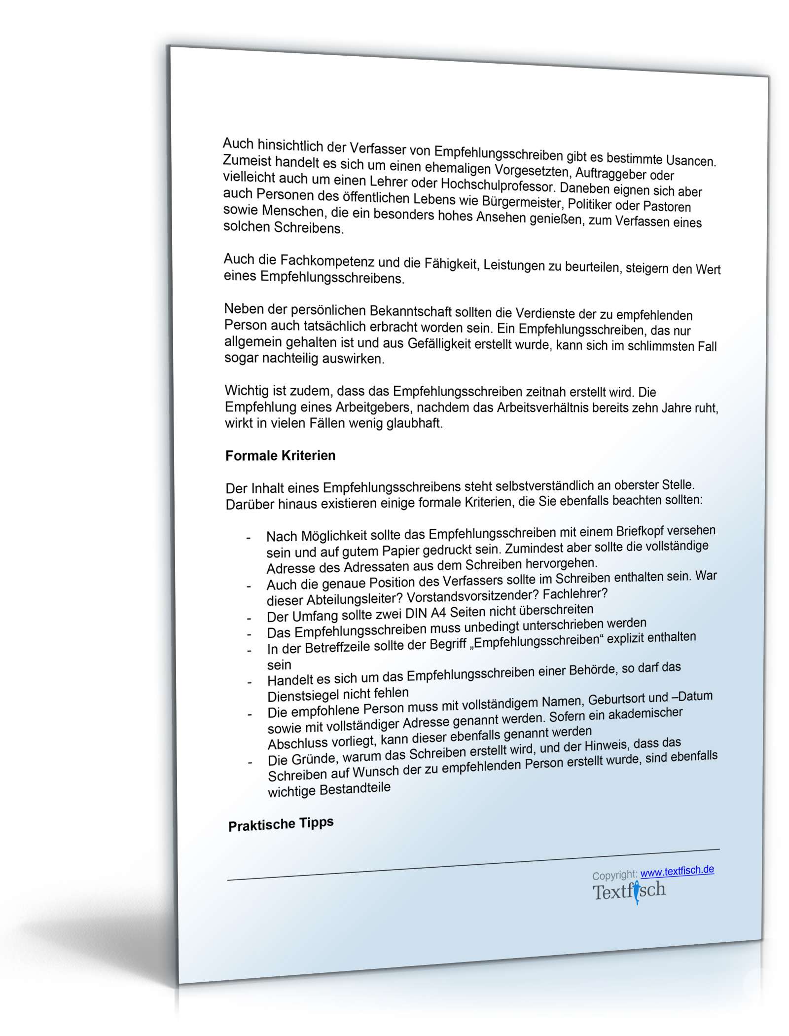 Referenzschreiben für ein Catering Word. Seite: 5