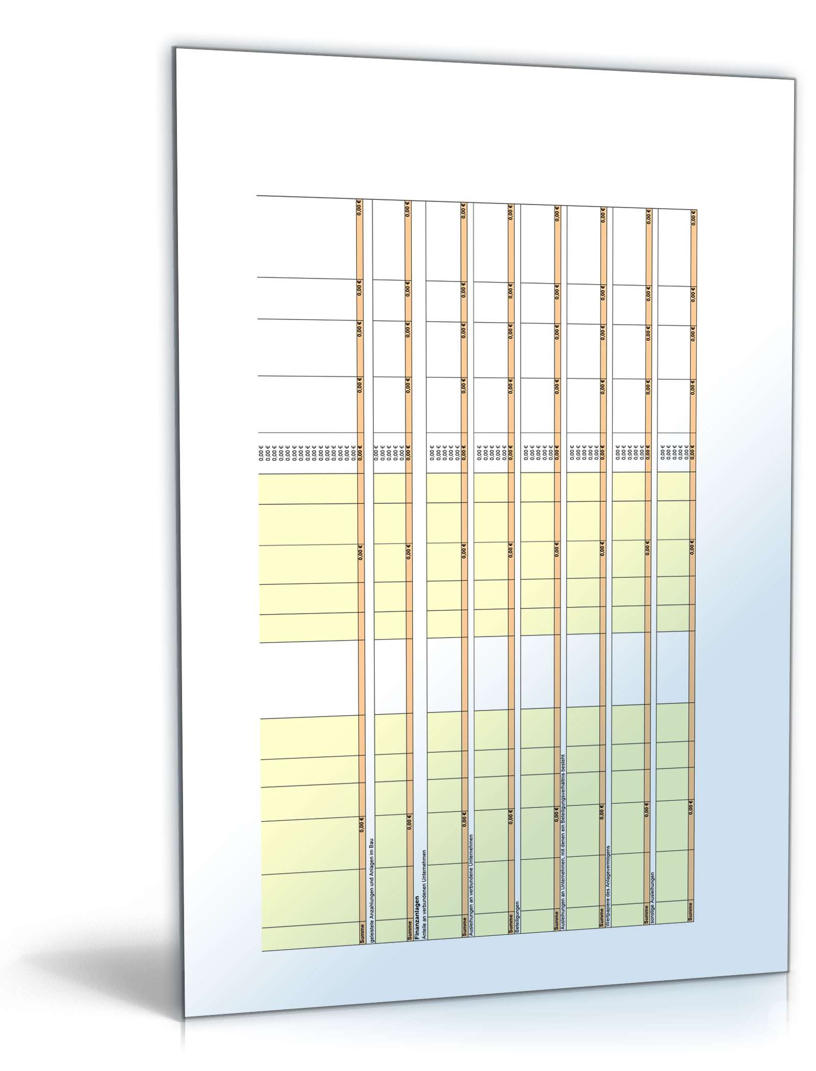 Anlagenverwaltung Excel. Seite: 5