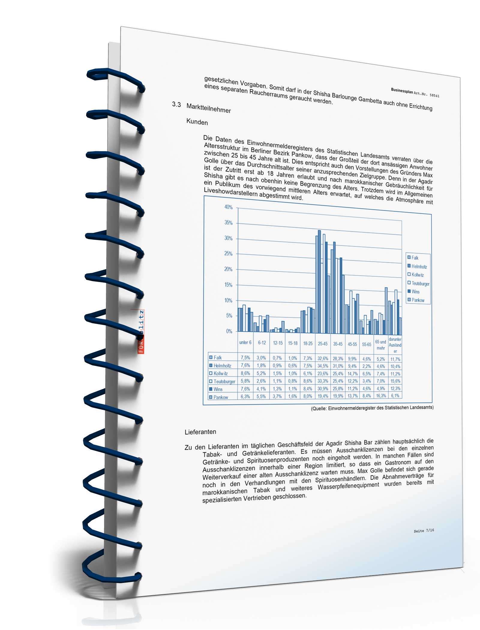 Businessplan Shisha Bar Excel. Seite: 5