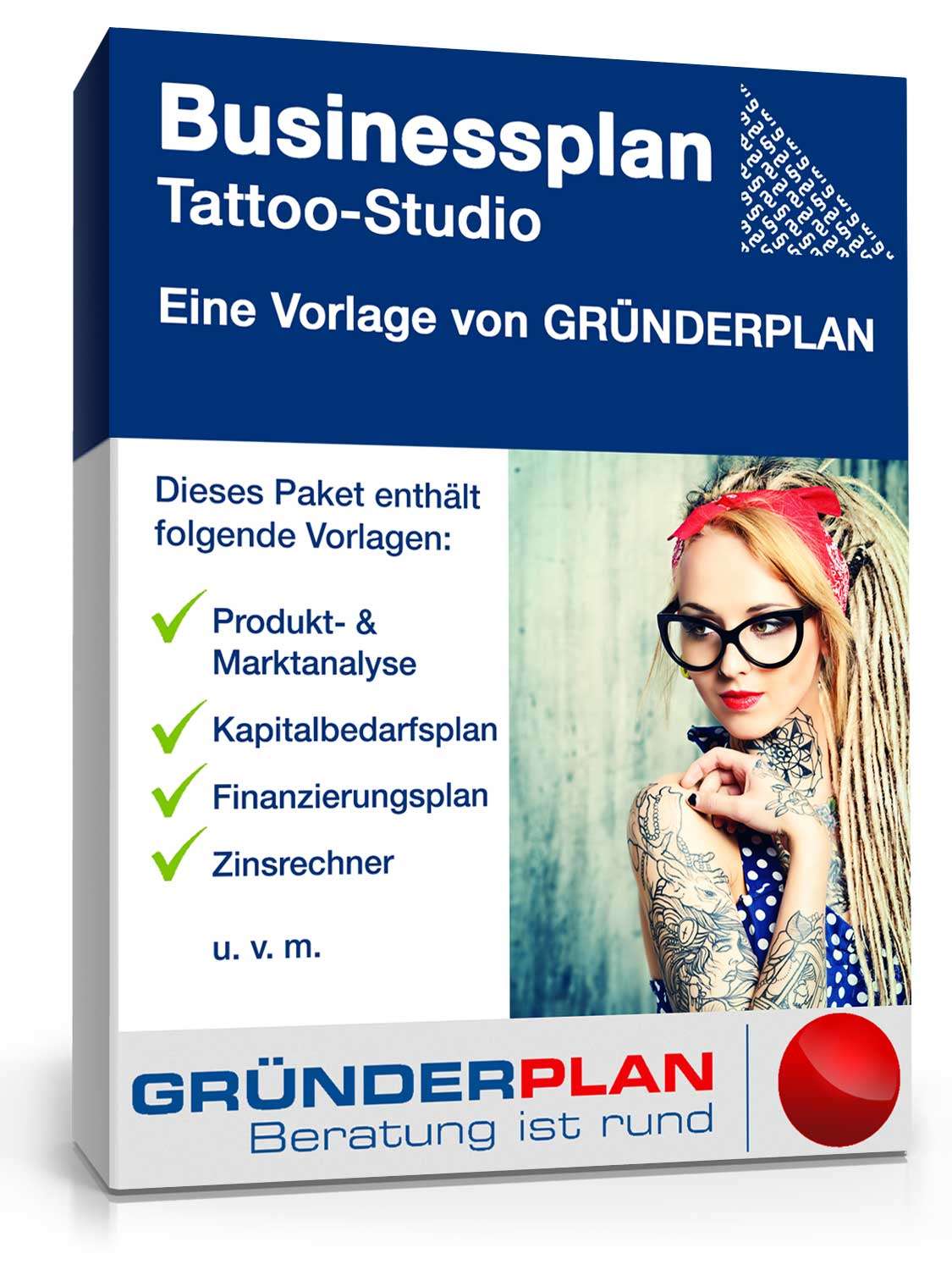 Businessplan Tattoo-Studio von Gründerplan Excel