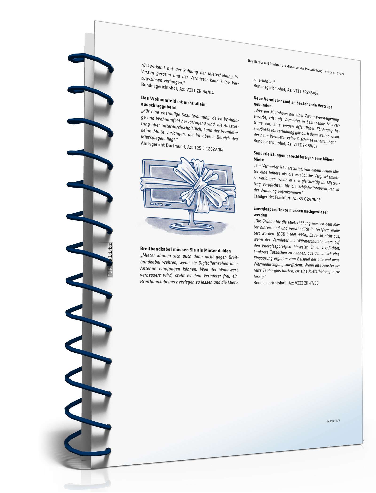 Ratgeber Mietrecht Mieterhöhung PDF. Seite: 5