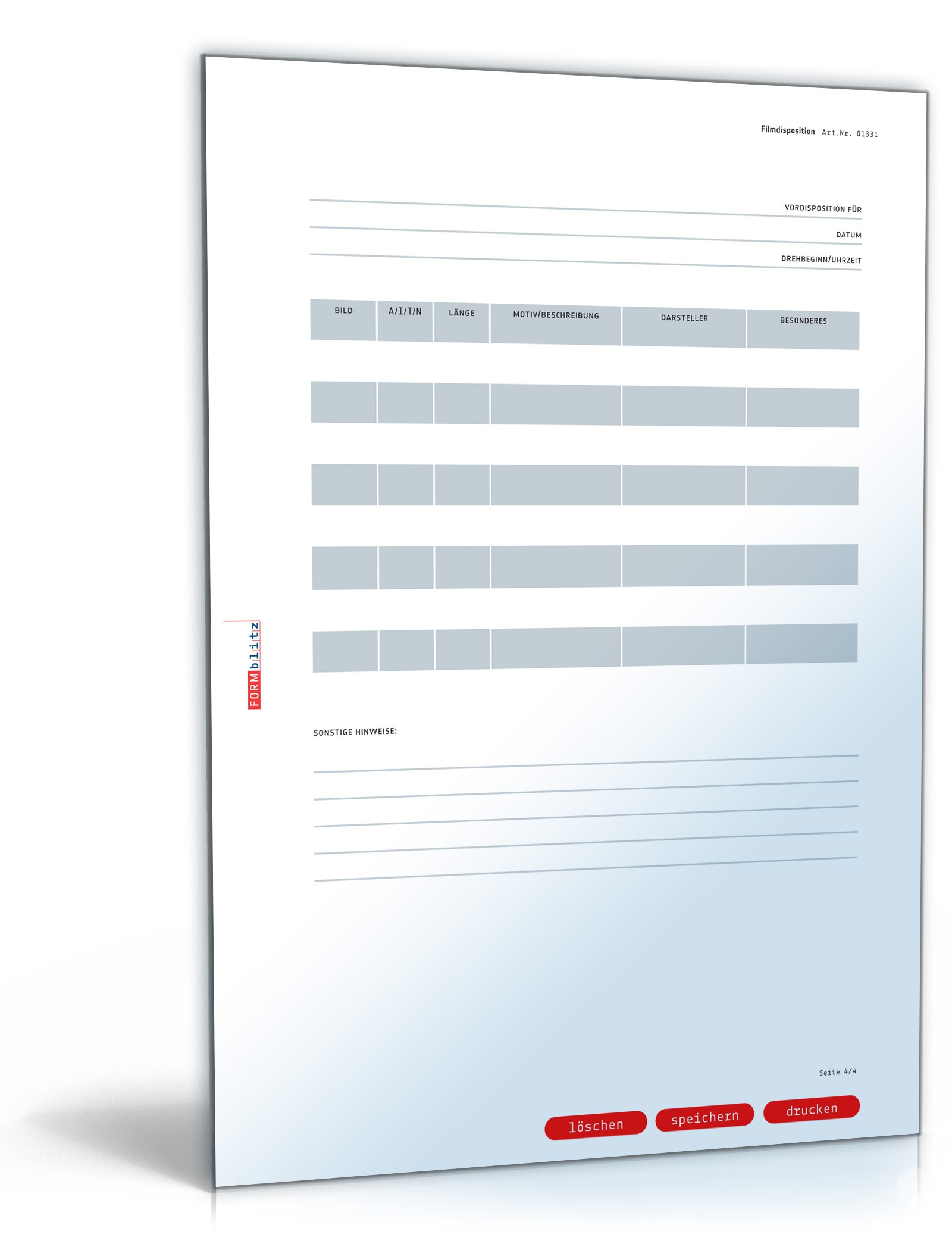 Filmdisposition PDF. Seite: 4