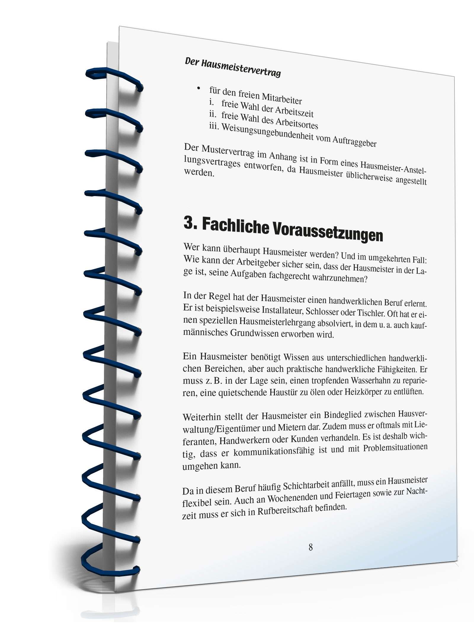 Ratgeber Hausmeistervertrag PDF. Seite: 7