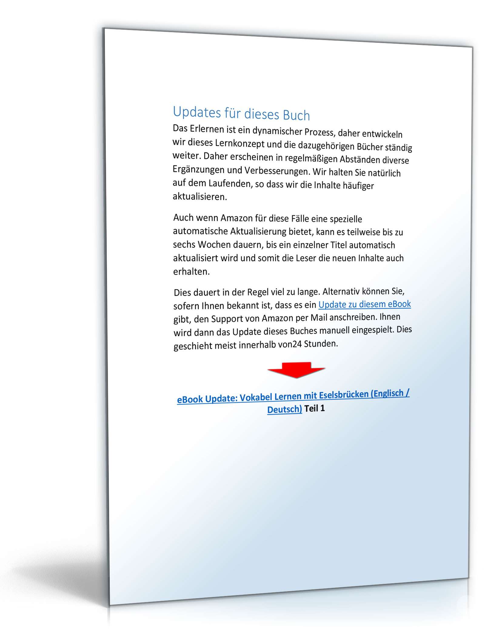 Vokabel Lernen mit Eselsbrücken Excel. Seite: 5