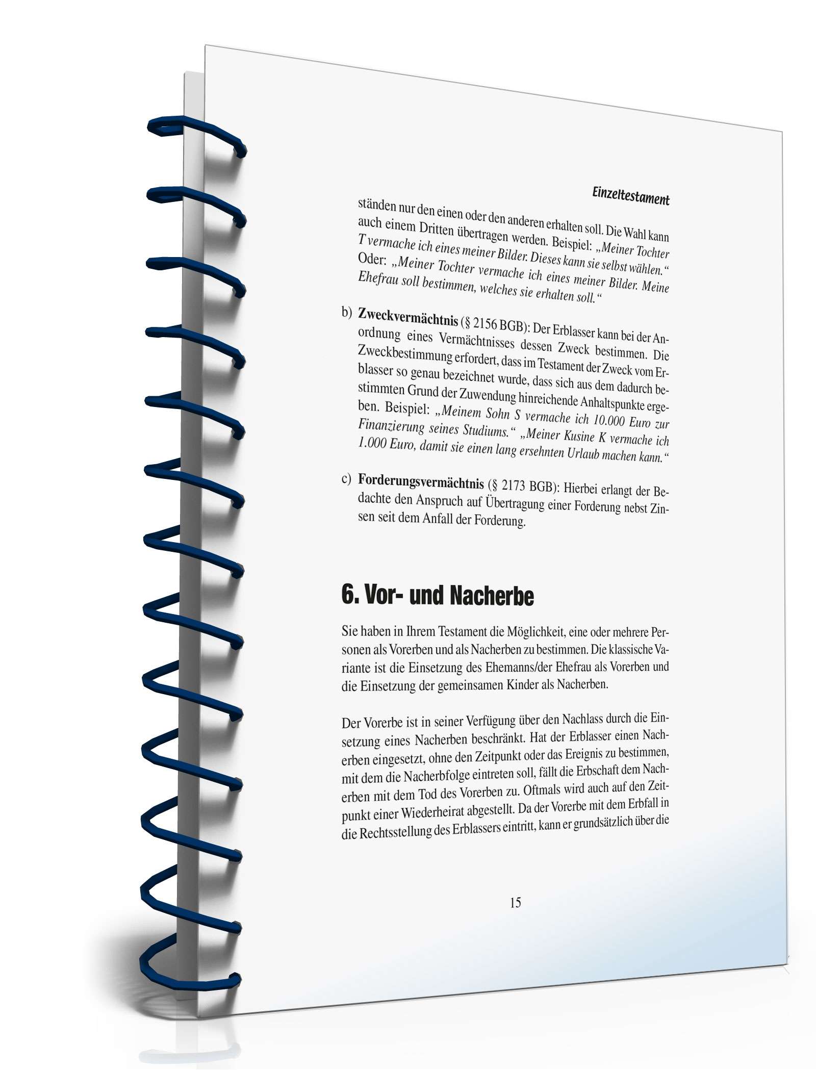 Ratgeber Einzeltestament  PDF. Seite: 14