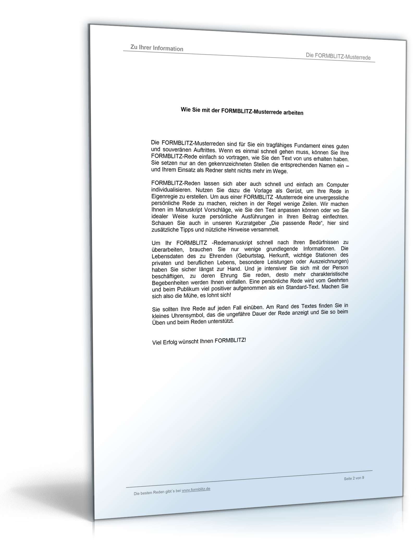 Rede Goldene Hochzeit Word. Seite: 2