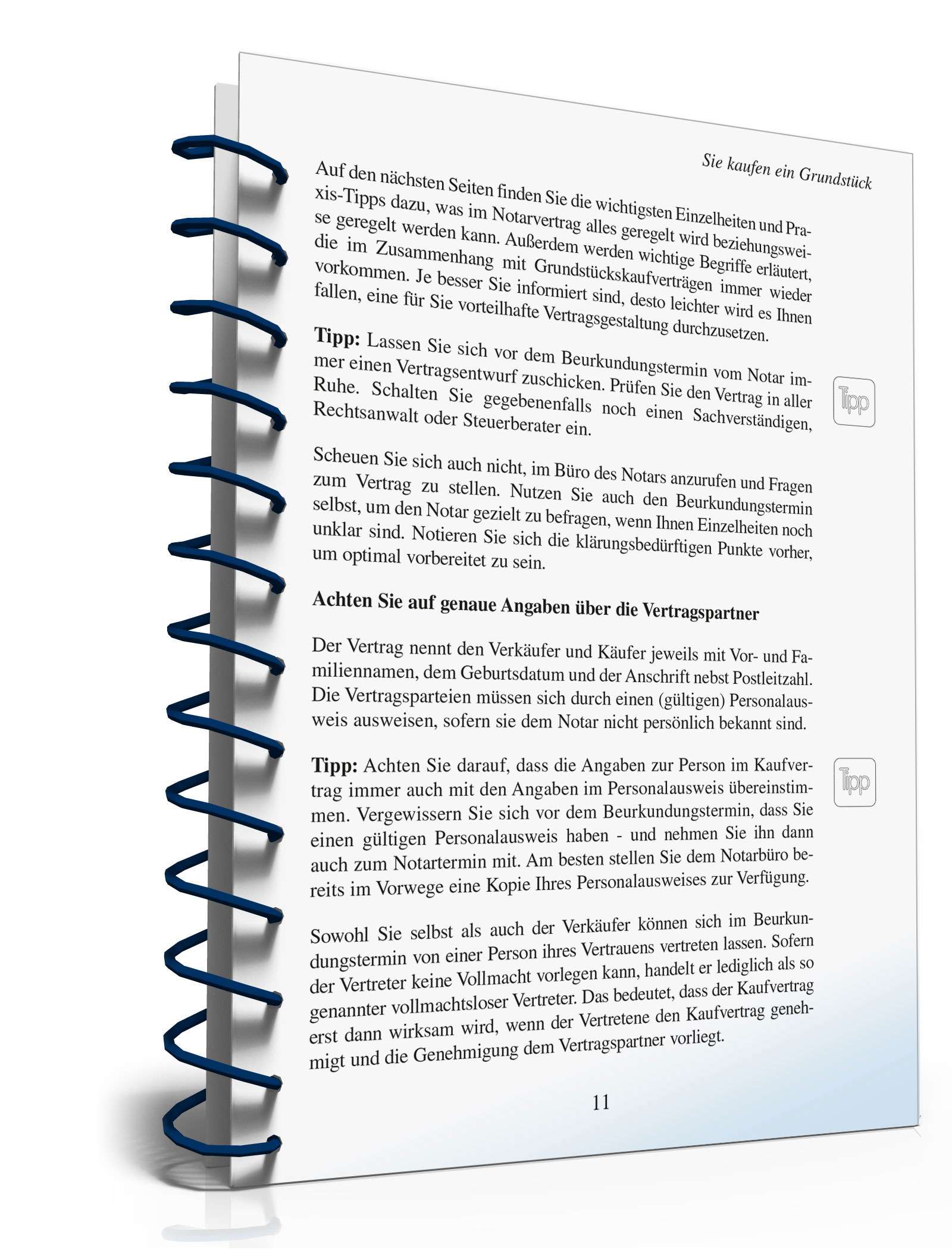 Ratgeber Immobilien-Kaufvertrag PDF. Seite: 8