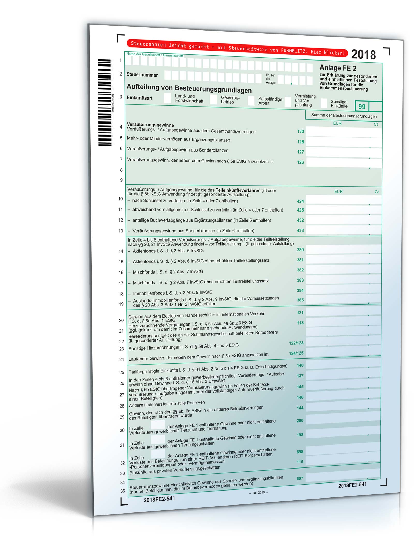 Anlage FE 2 2018 PDF