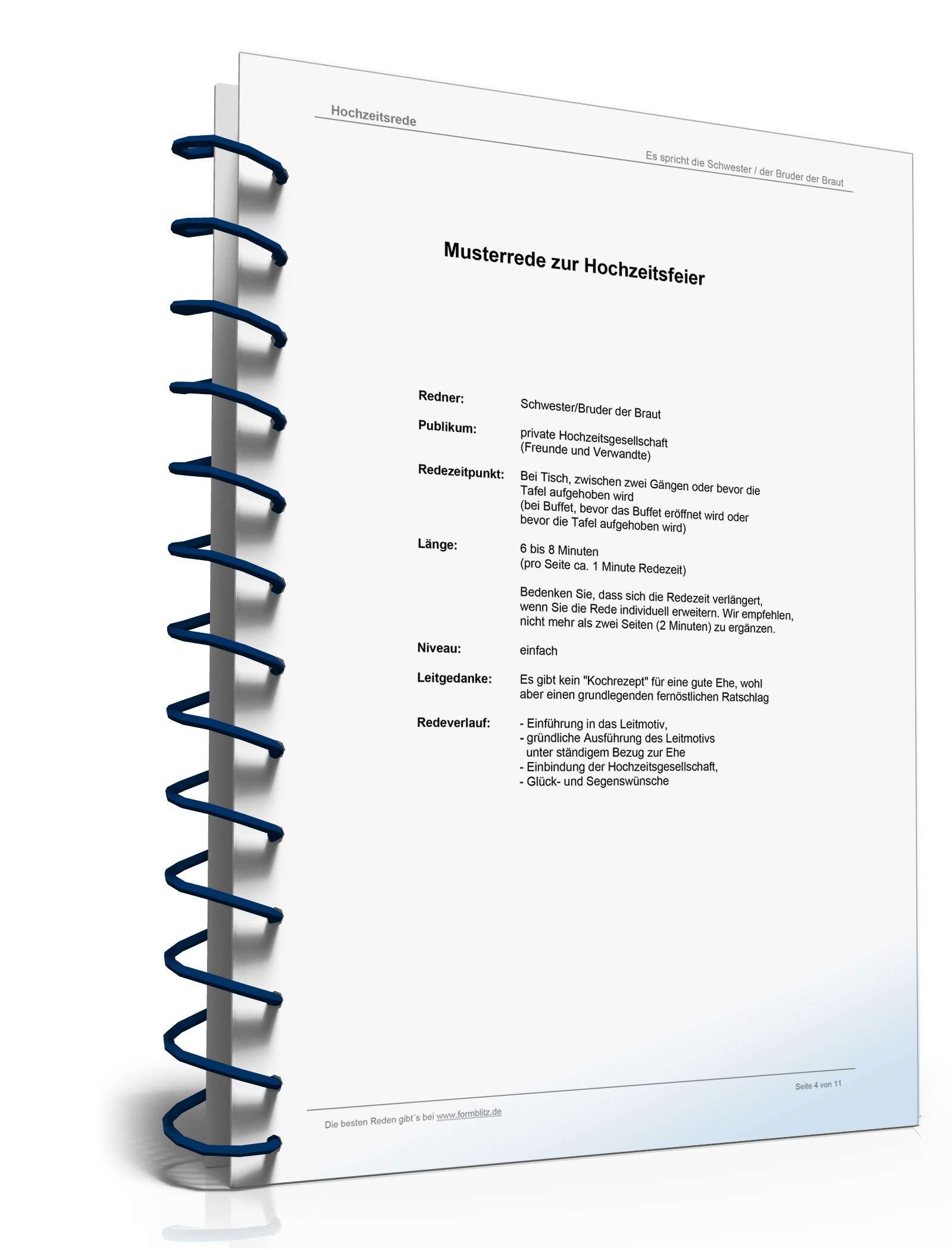Hochzeitsrede Schwägerschaft an Brautpaar Word. Seite: 4