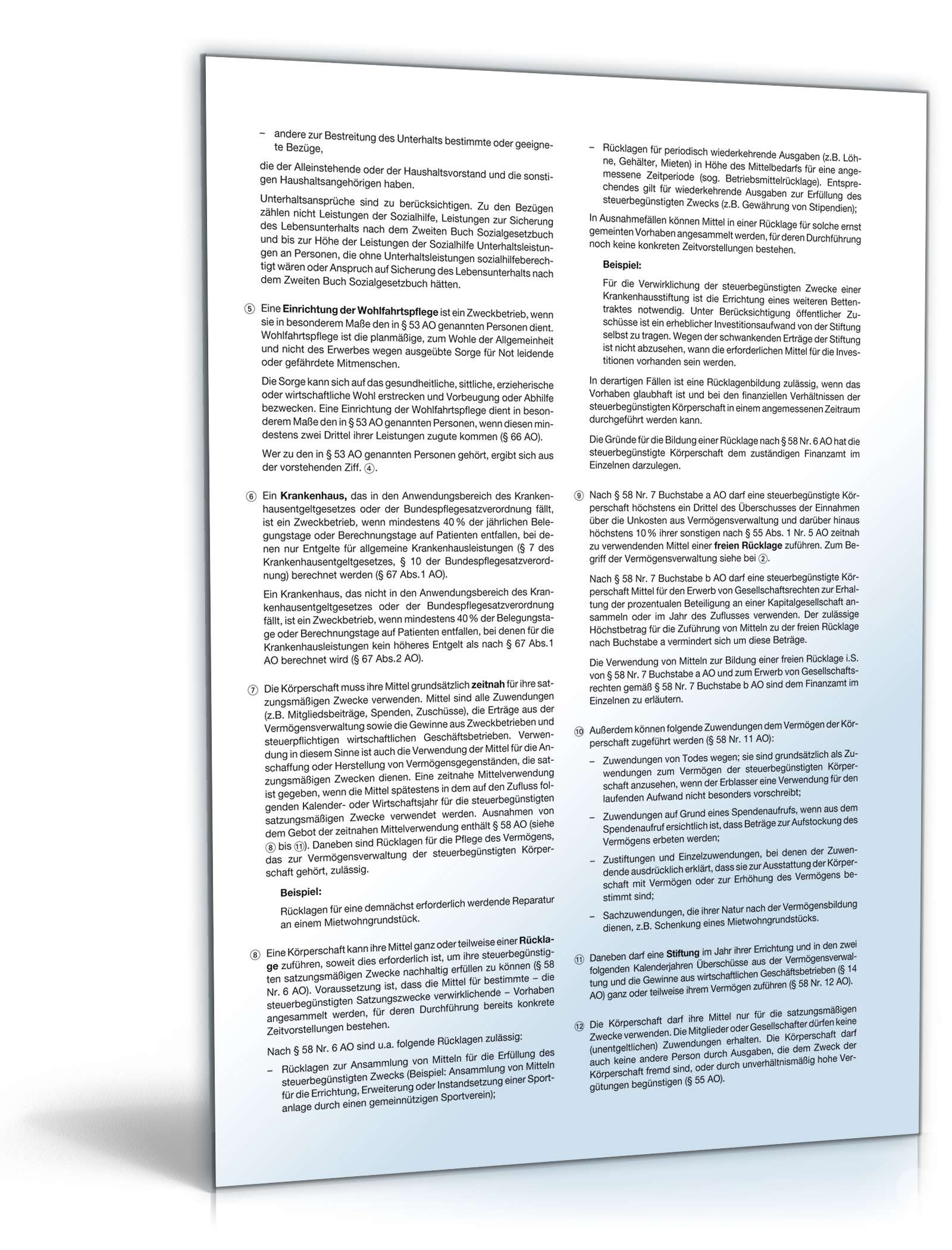 Anleitungen zur Erklärung der Körperschaftsteuer und Gewerbesteuer PDF. Seite: 2