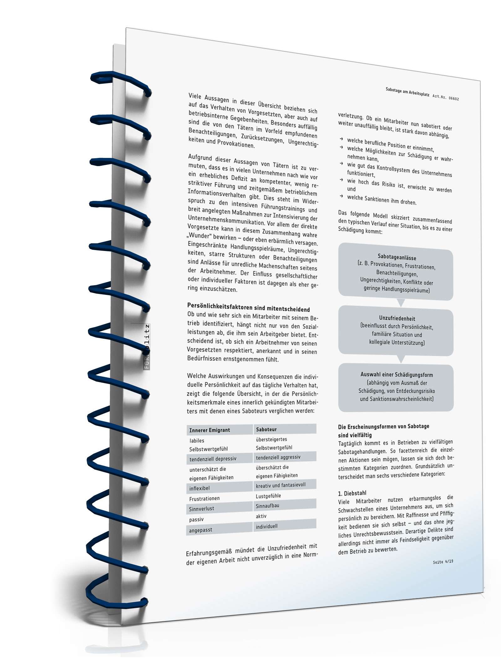 Ratgeber Sabotage Arbeitsplatz PDF. Seite: 5