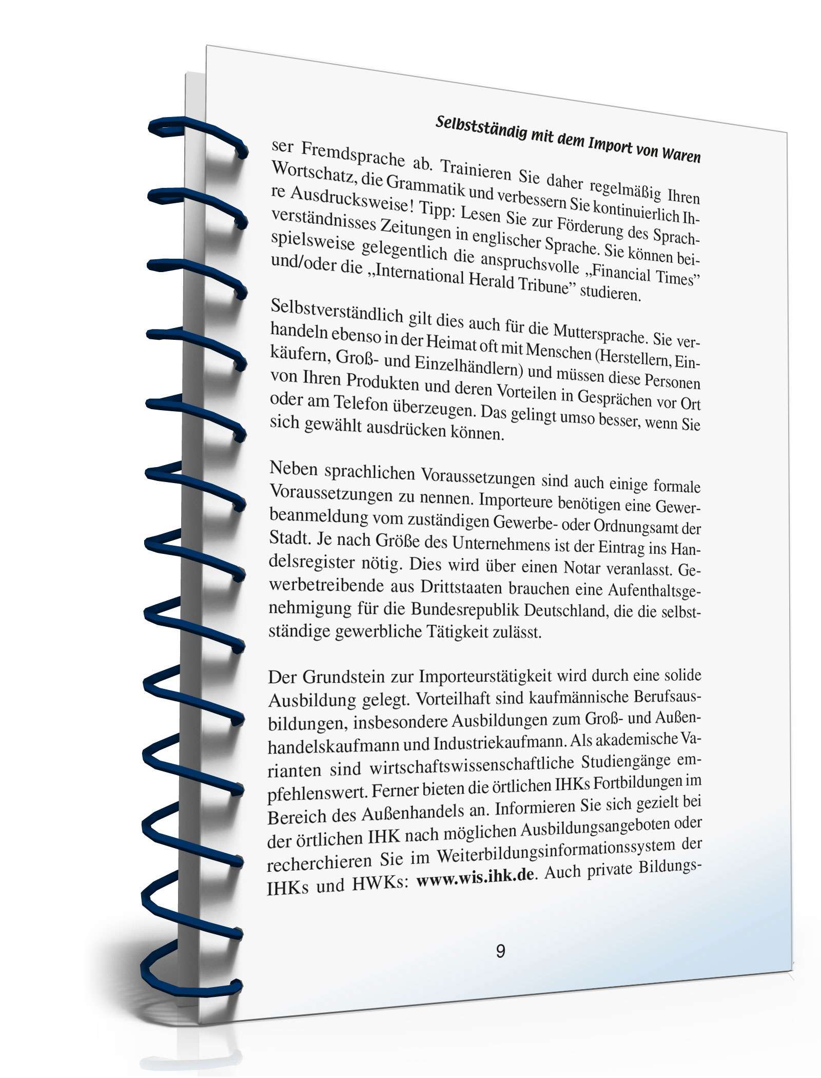 Selbstständig mit Warenimport PDF. Seite: 8