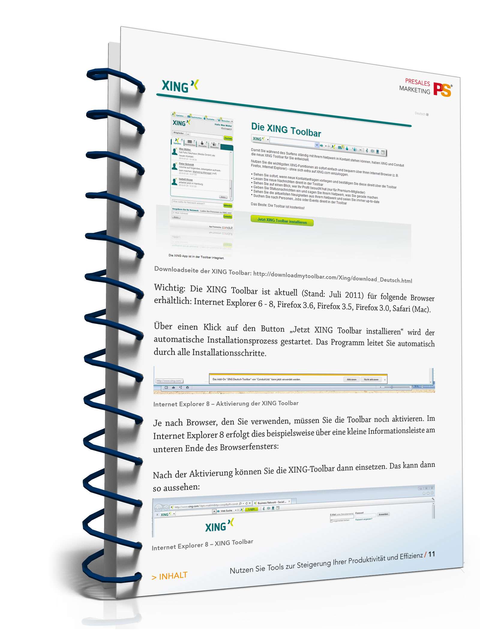 Ratgeber XING Tools/Methoden PDF. Seite: 11