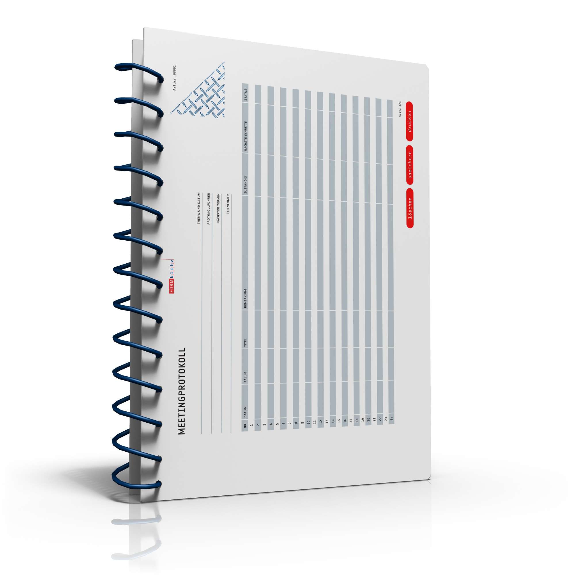 Protokoll Meetings und Konferenzen PDF. Seite: 2