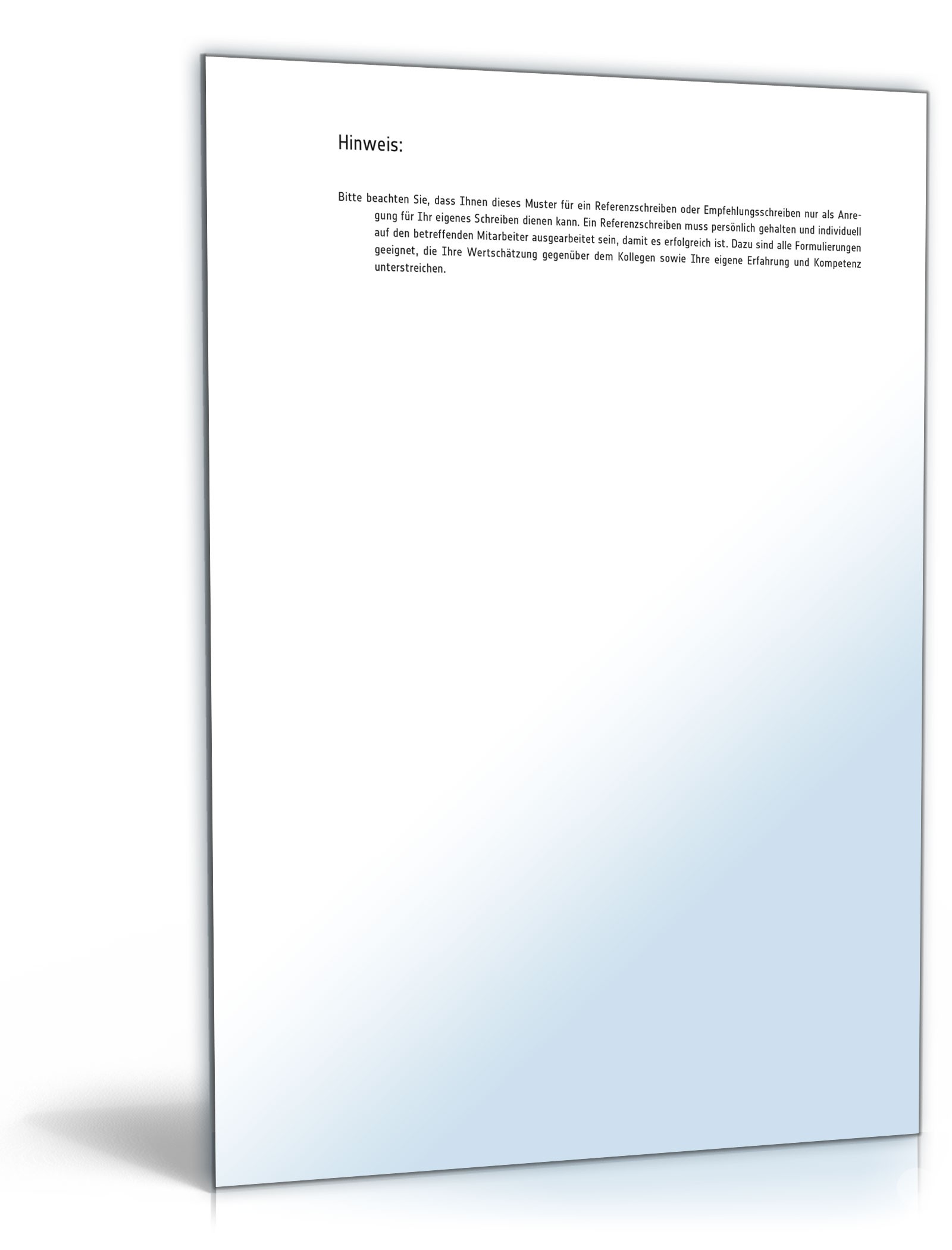 Referenzschreiben für freie Mitarbeiter PDF. Seite: 3