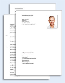 Bewerbungs-Paket Fitnesstrainer Excel