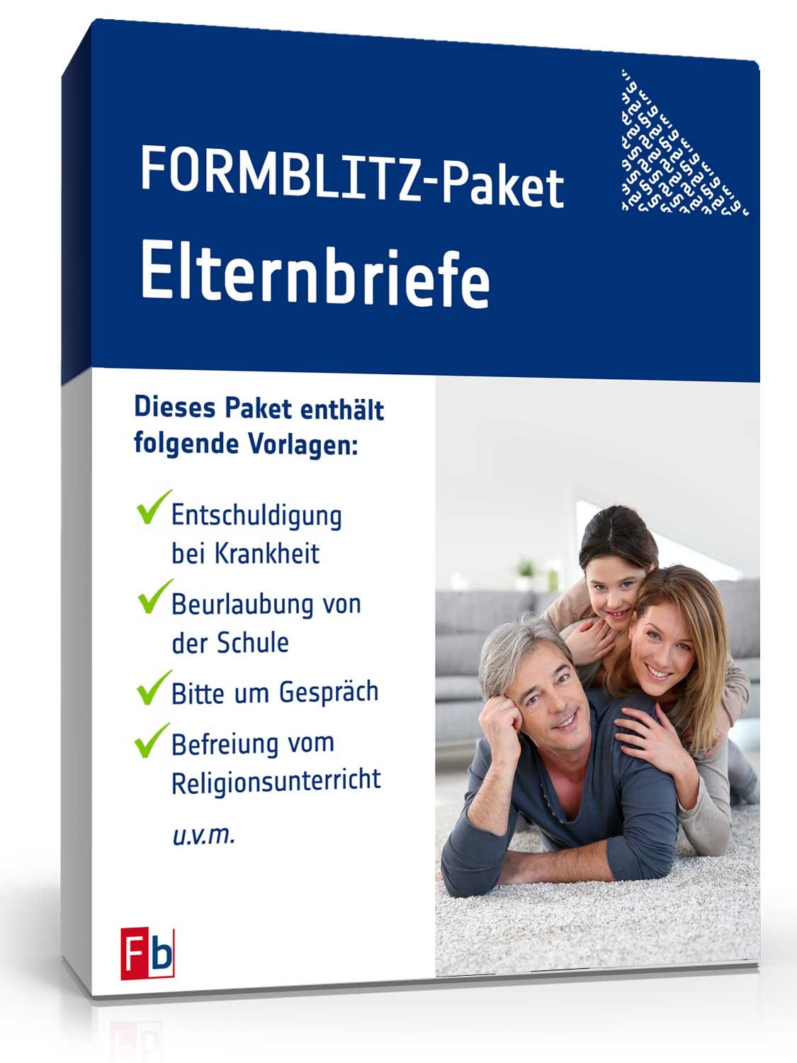 FORMBLITZ-Paket Elternbriefe Excel
