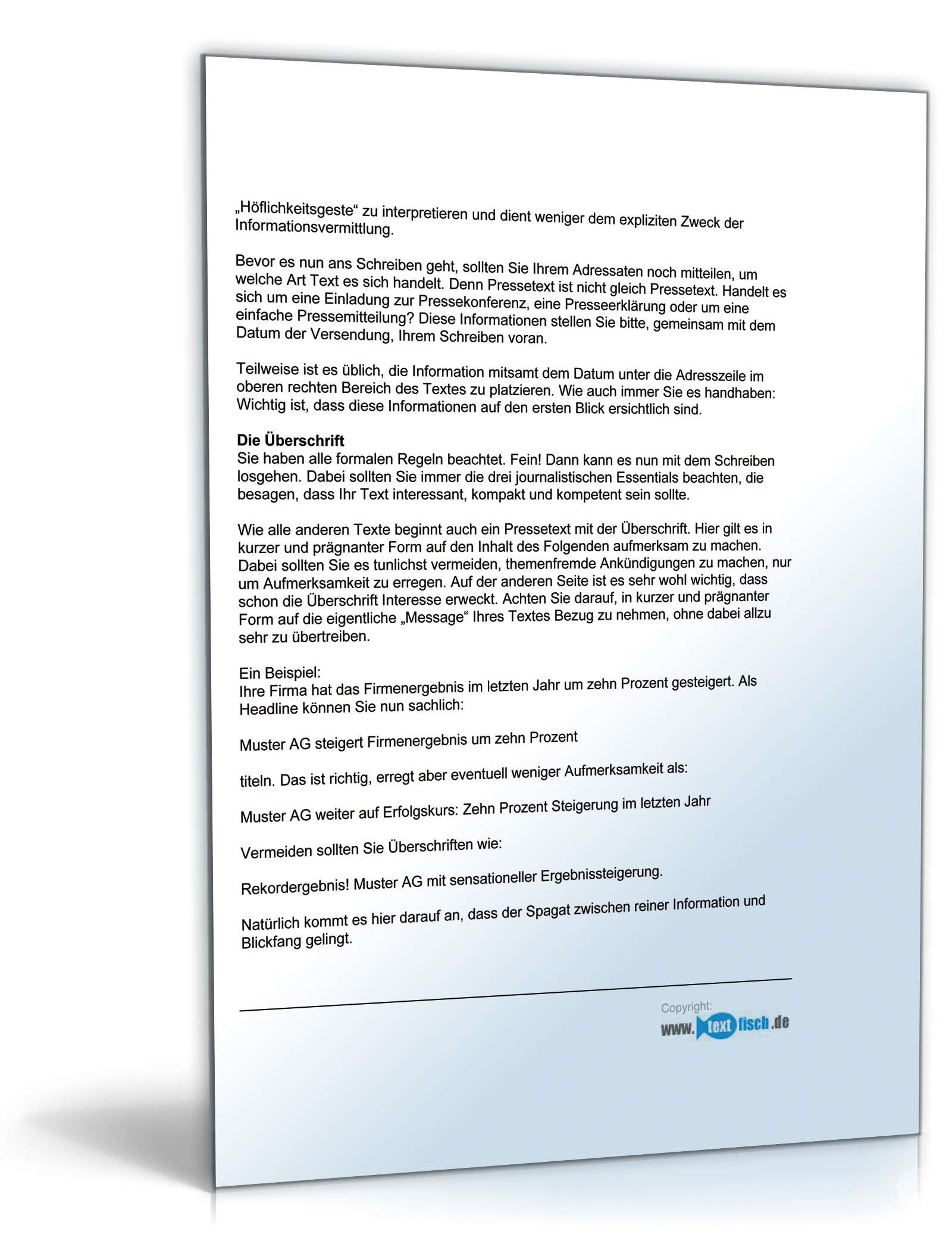 Pressemitteilung Bekanntgabe Gründung eines Sportvereins PDF. Seite: 5