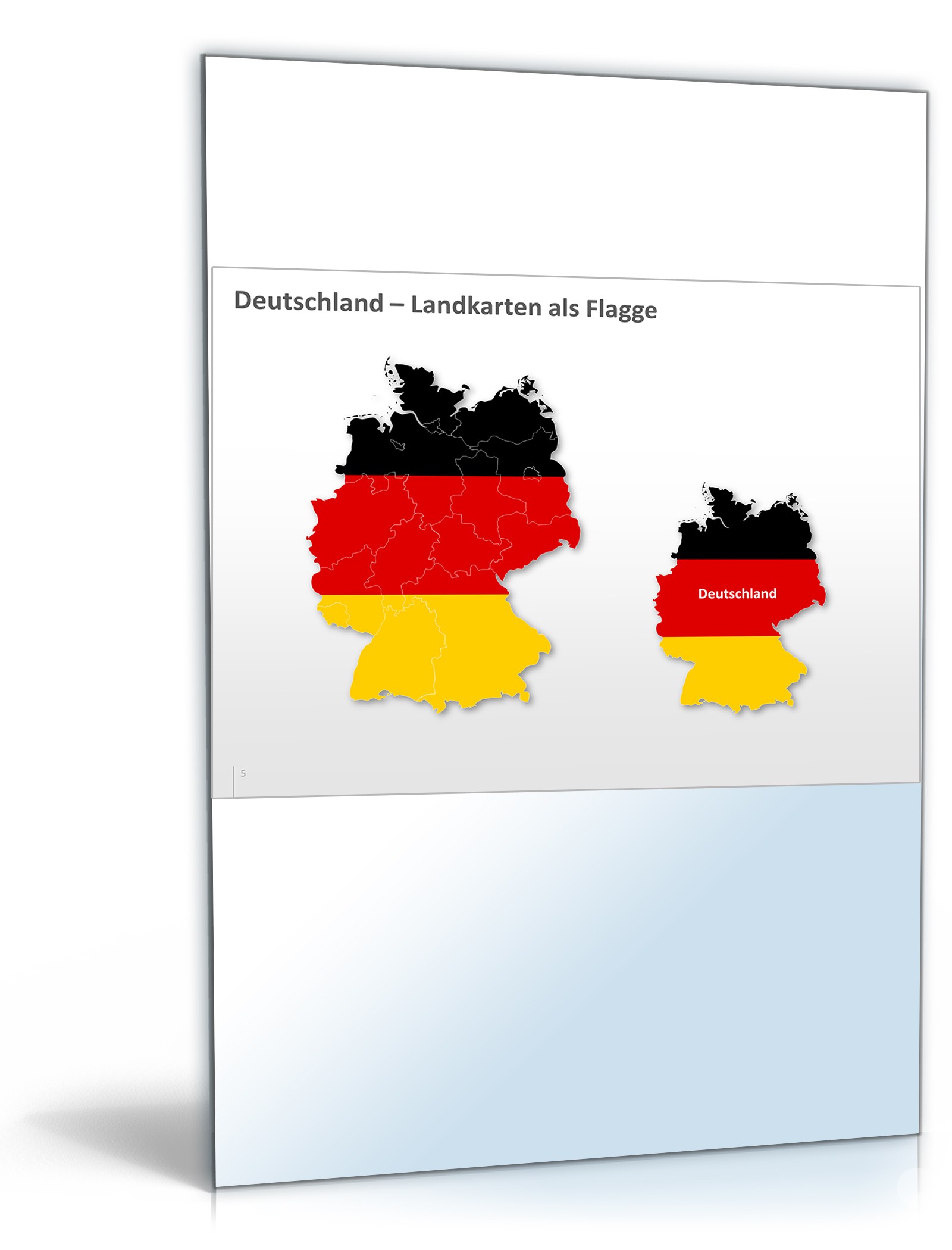 PowerPoint Präsentation Bundesländer Excel. Seite: 5