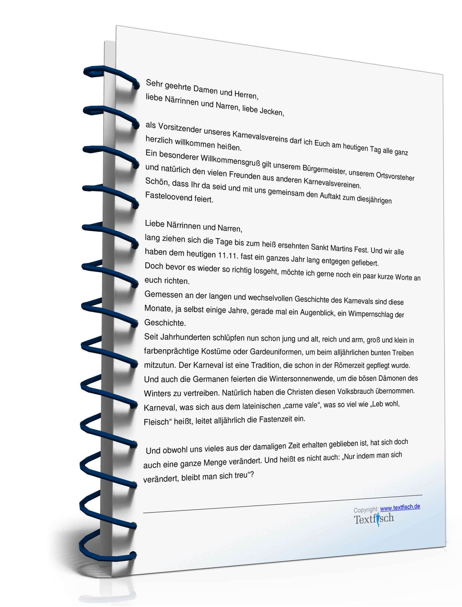 Karnevalsrede für Saisoneröffnung im Rheinland PDF. Seite: 2