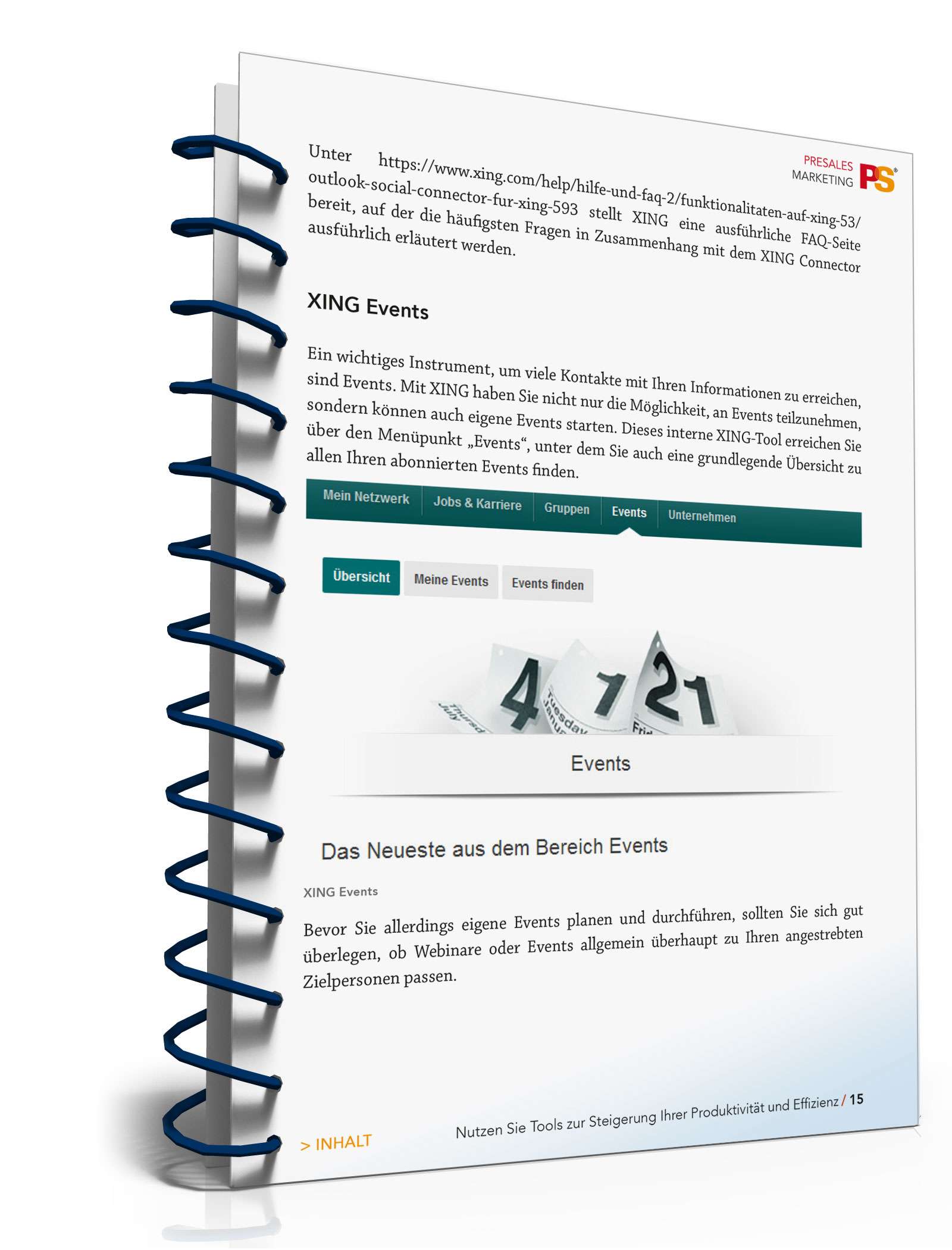 Ratgeber XING Tools/Methoden PDF. Seite: 15