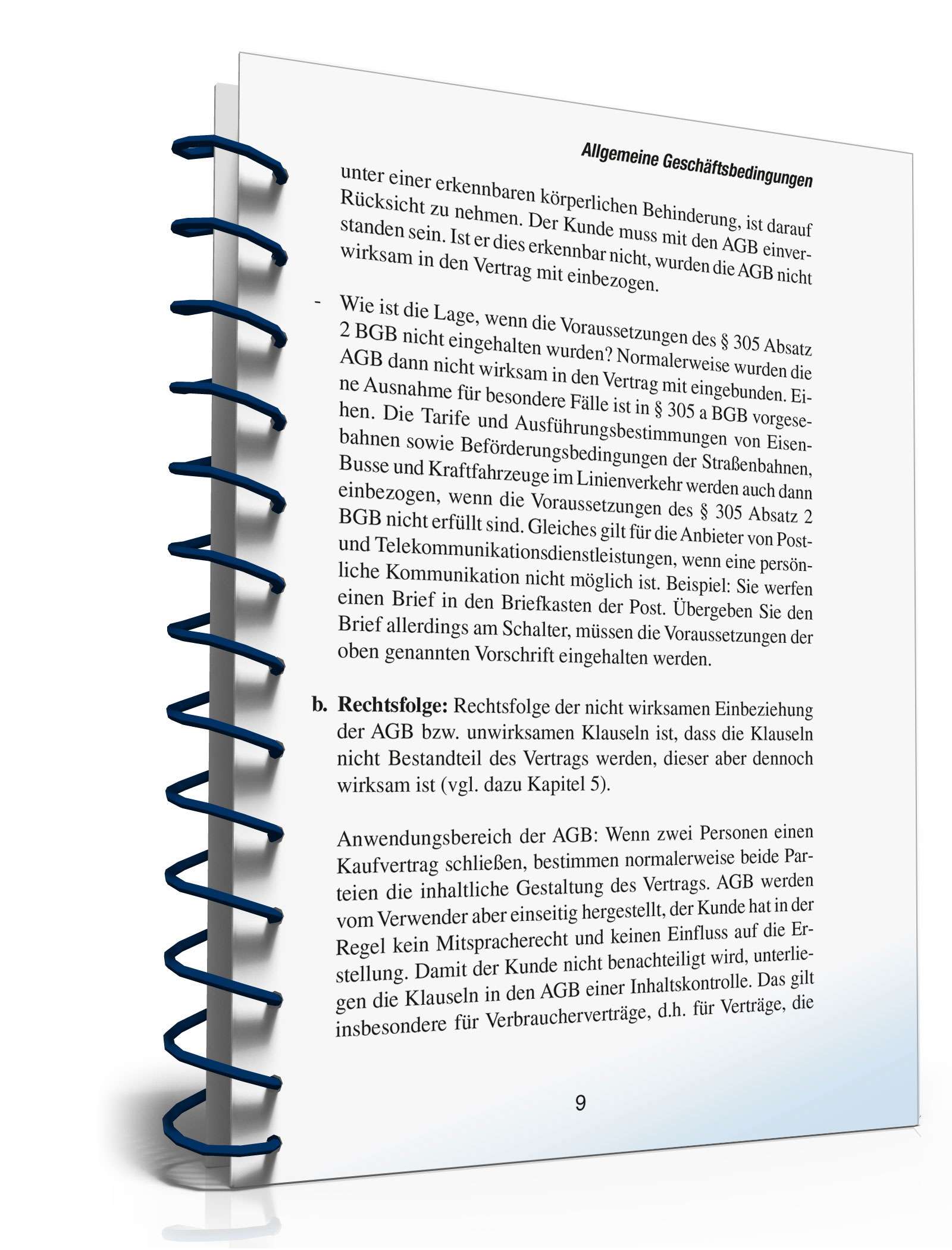 Ratgeber Festlegung Allgemeine Geschäftsbedingungen  PDF. Seite: 8