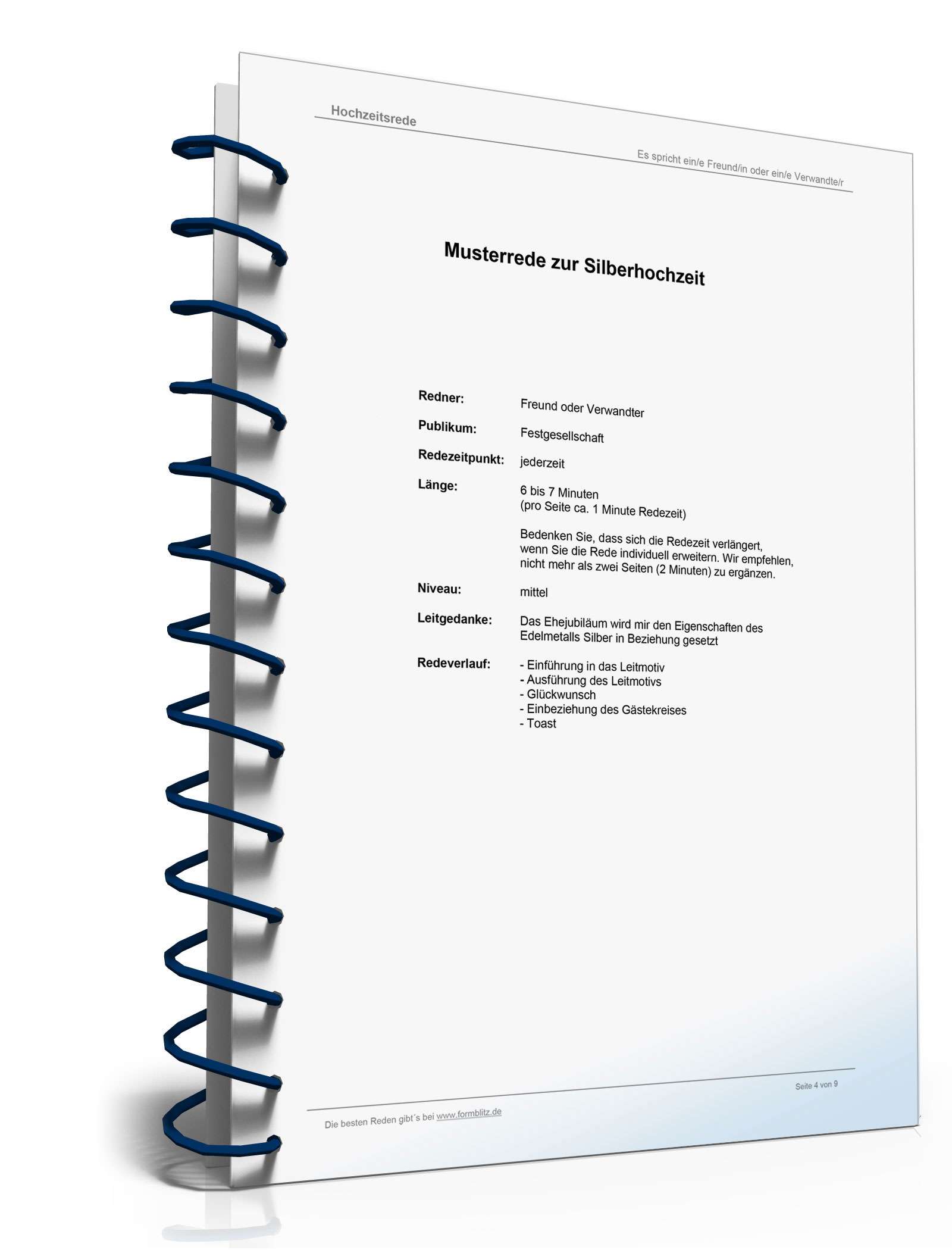 Rede Silberne Hochzeit Word. Seite: 4