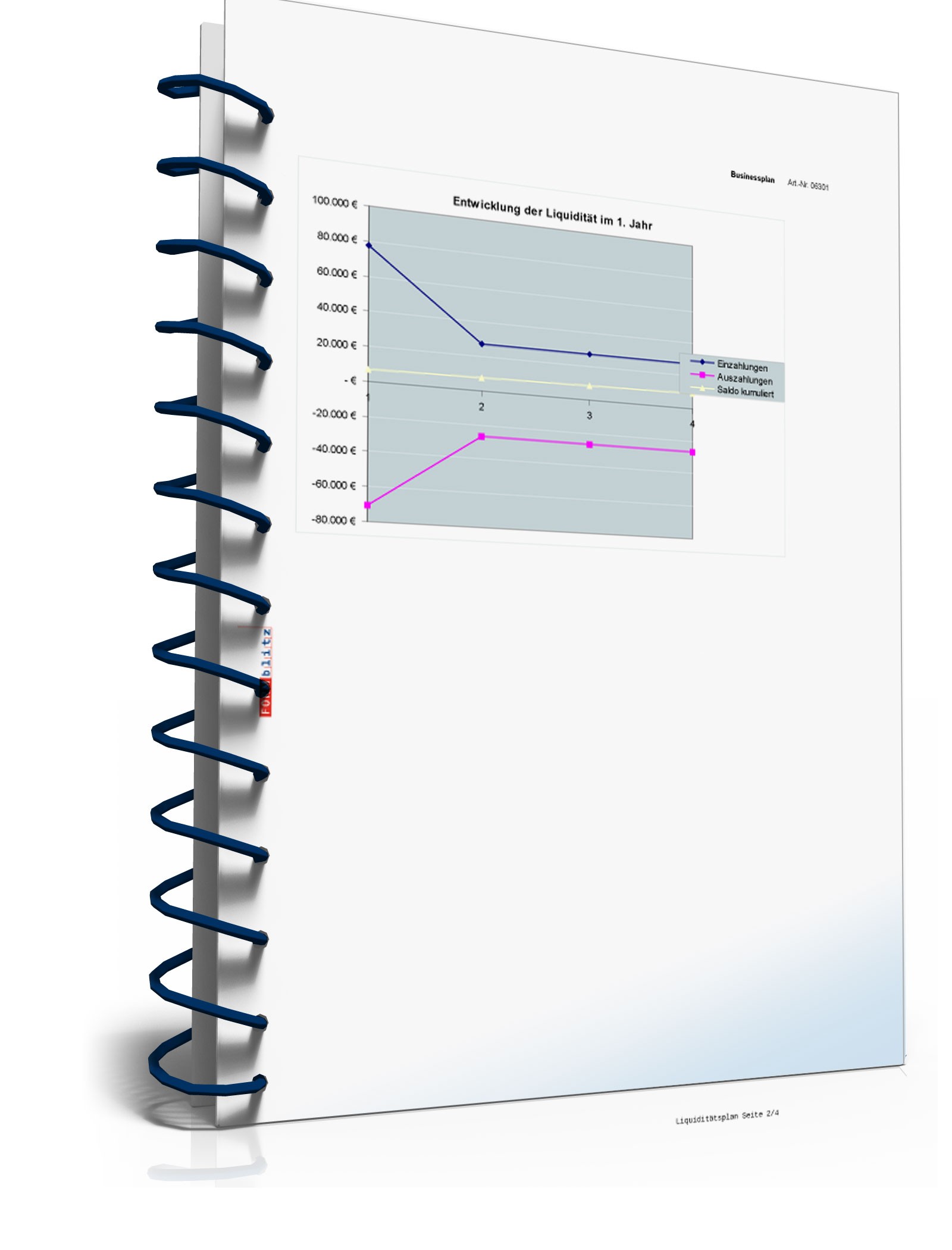 Businessplan Immobilienmaklerbüro Excel. Seite: 20