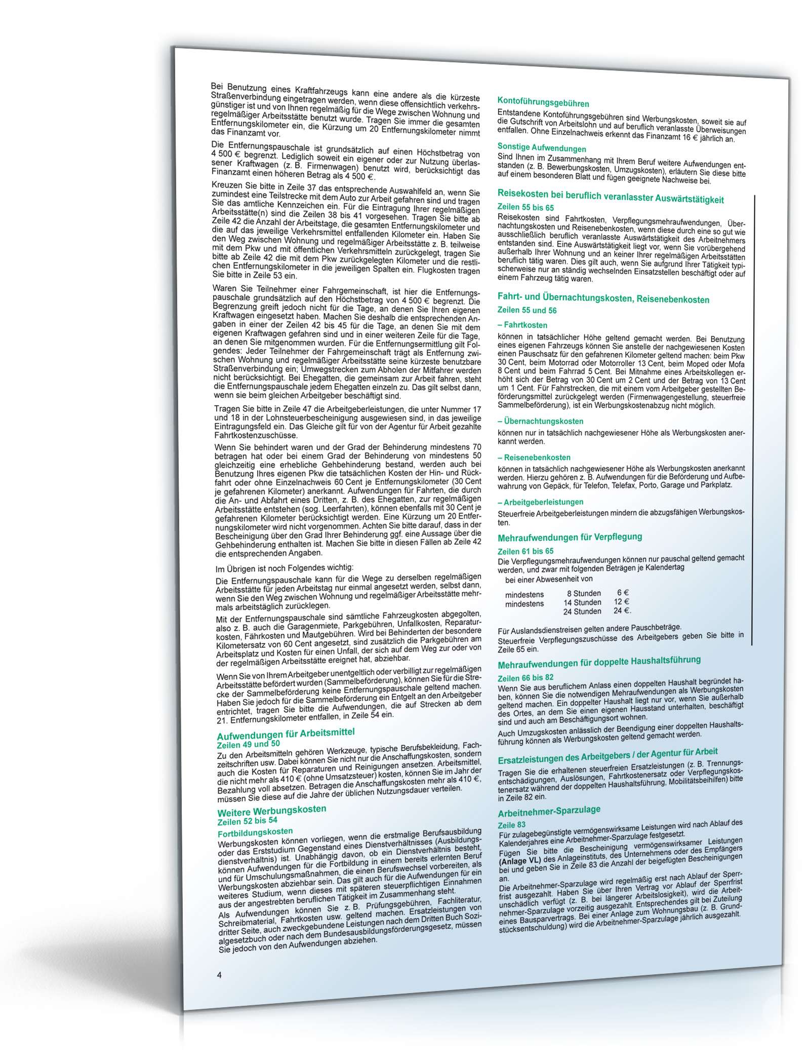 Einkommensteuererklärung beschränkt Steuerpflichtige 2008 PDF. Seite: 7