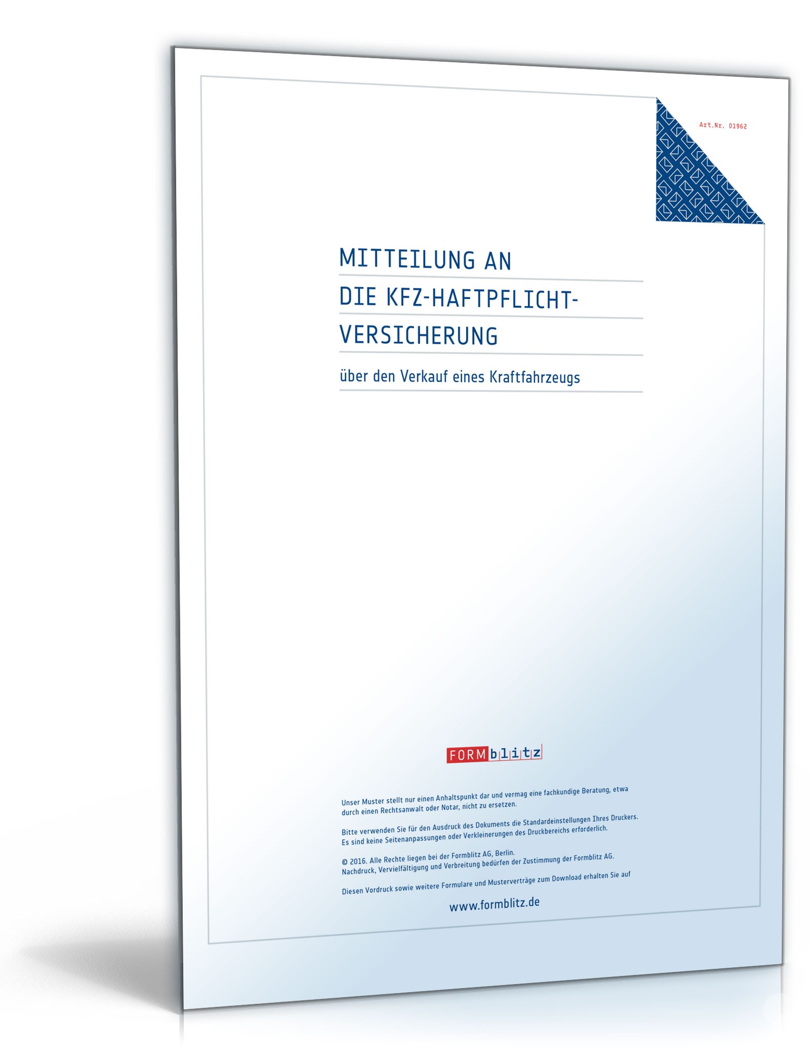 Kaufvertrag gebrauchtes Kfz auf Probe PDF. Seite: 6