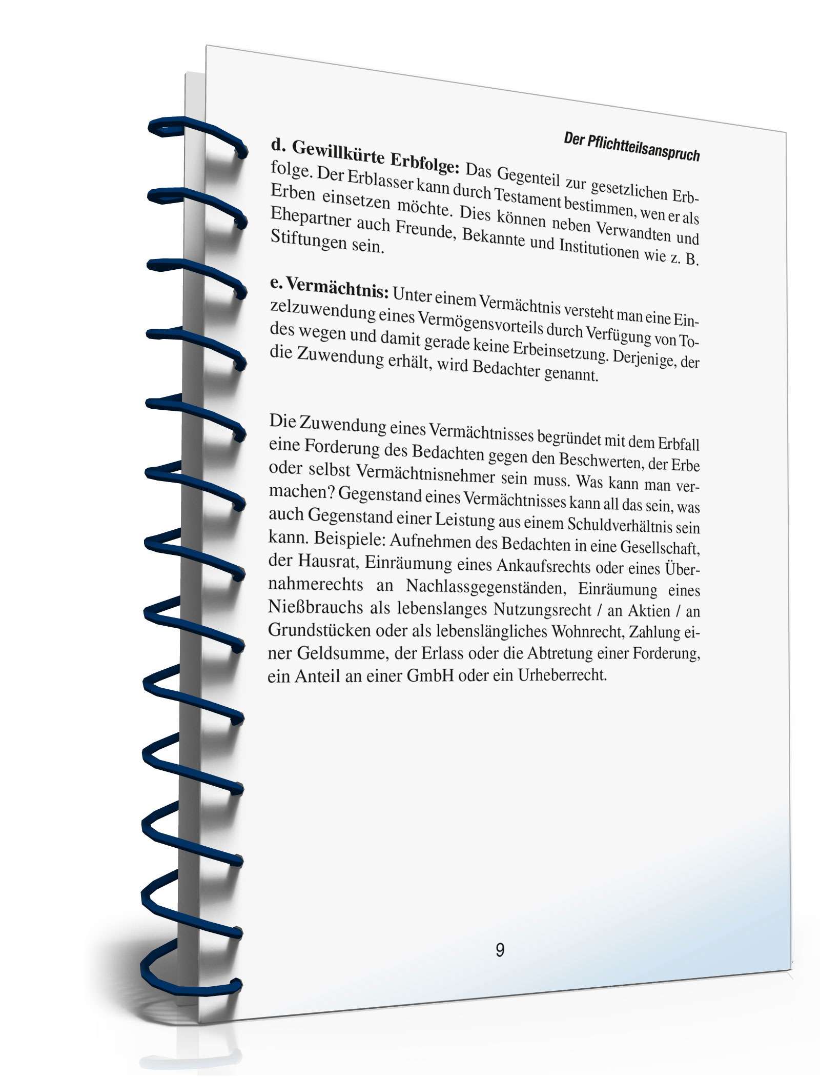 Ratgeber Pflichtteilsanspruch  PDF. Seite: 9