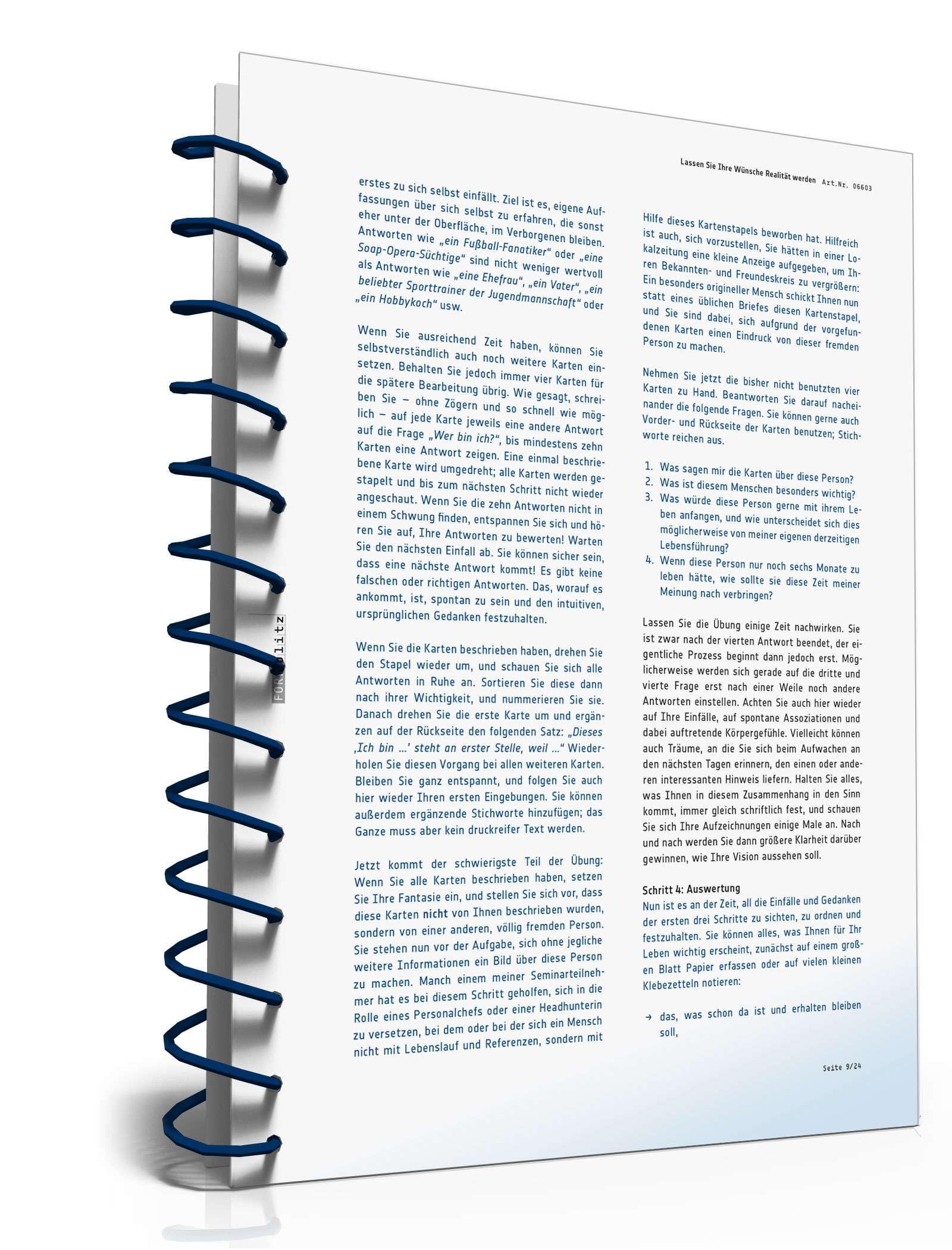 Ratgeber Verwirklichung Ziele PDF. Seite: 10