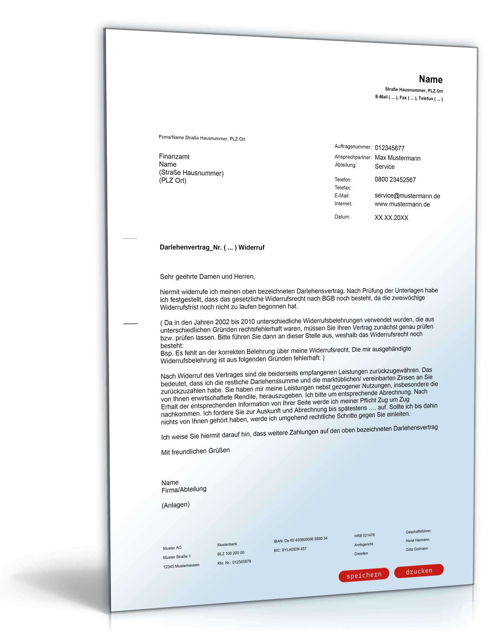 Widerruf Immobilienkredit PDF