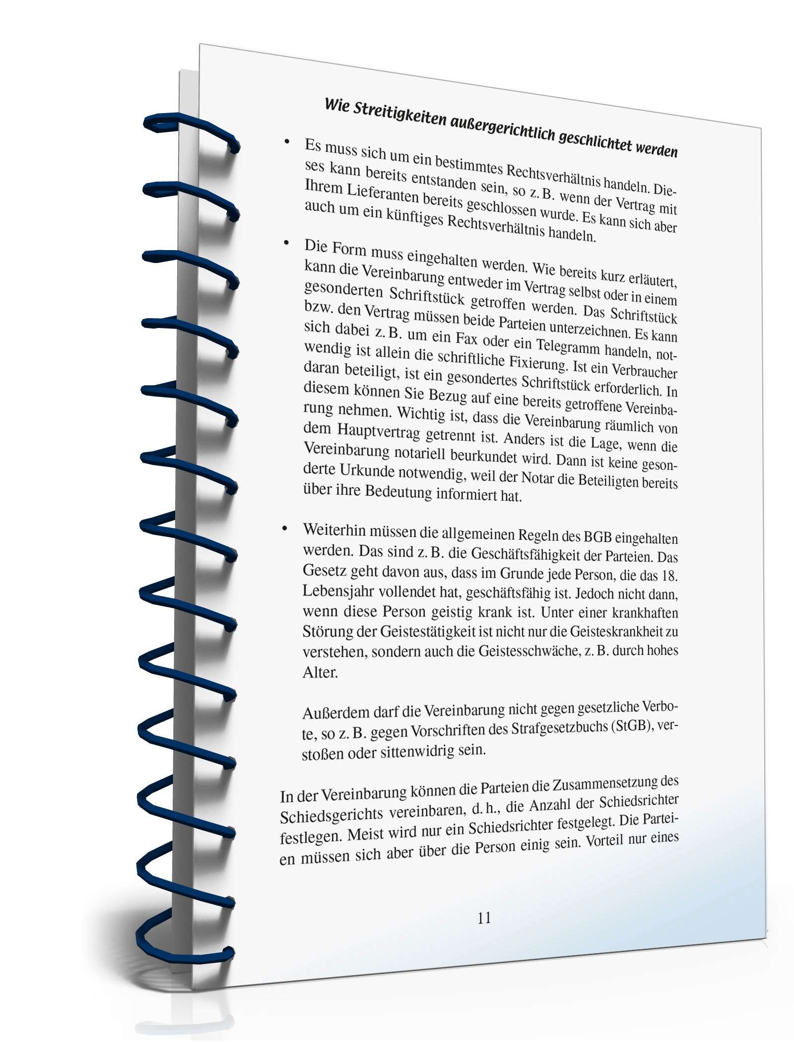 Wie Streitigkeiten außergerichtlich geschlichtet werden PDF. Seite: 10