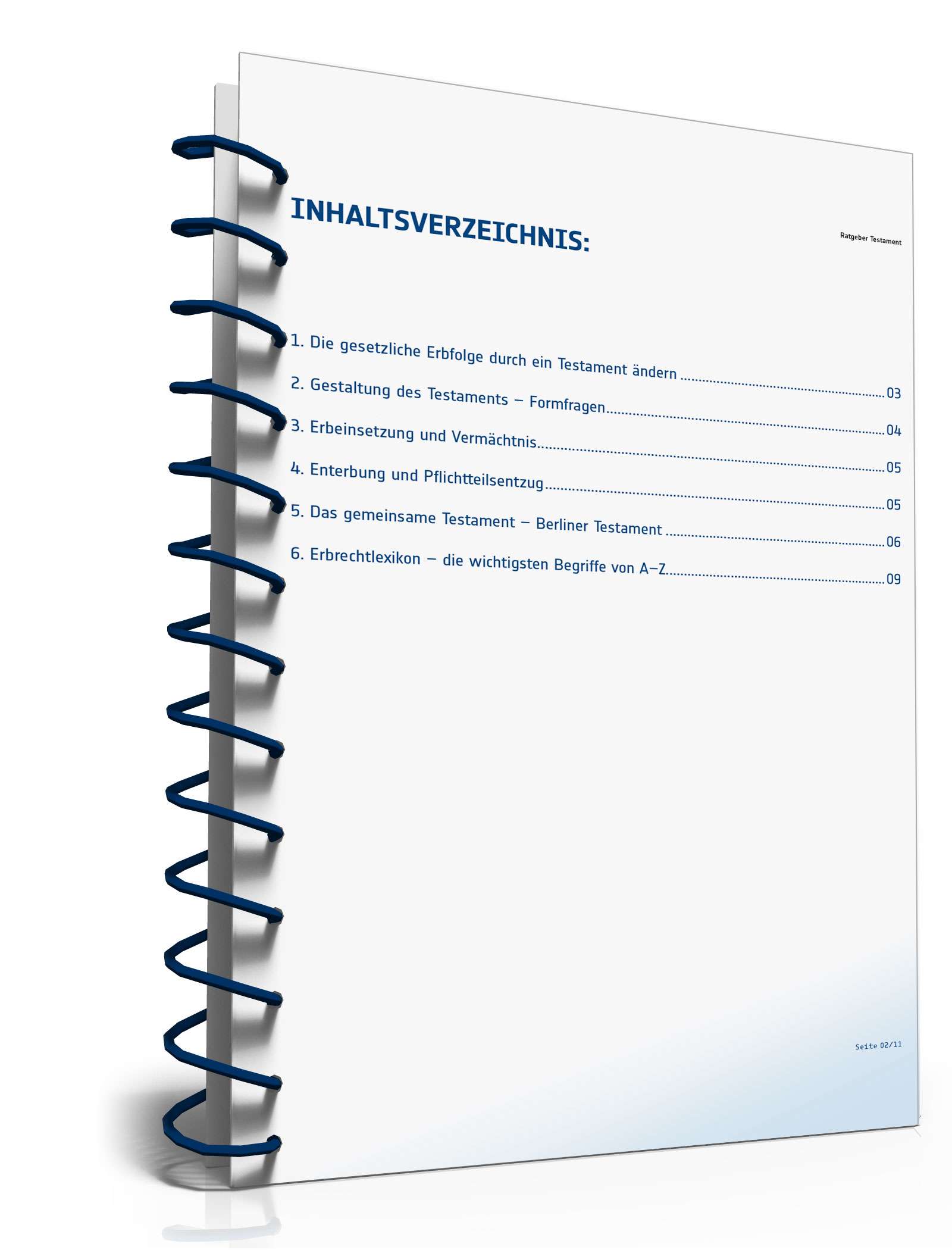 Ratgeber Testament und Berliner Testament PDF. Seite: 2