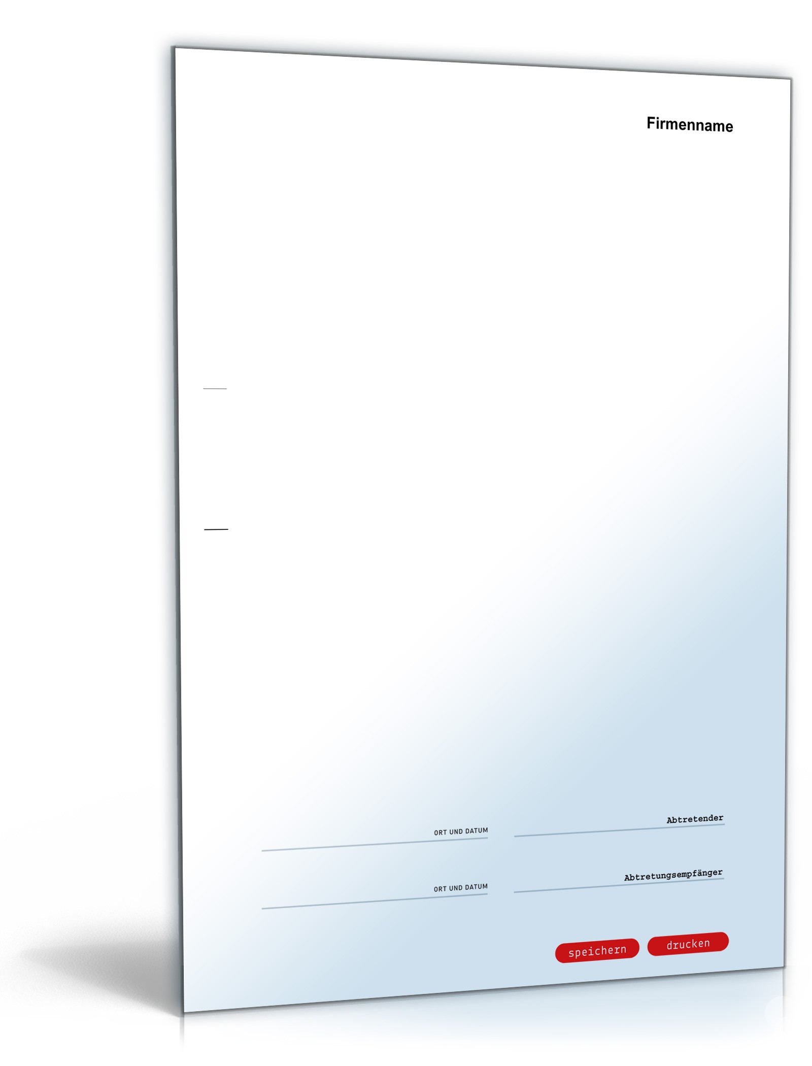 Europäischer Unfallbericht plus Versicherungsmeldung PDF. Seite: 2