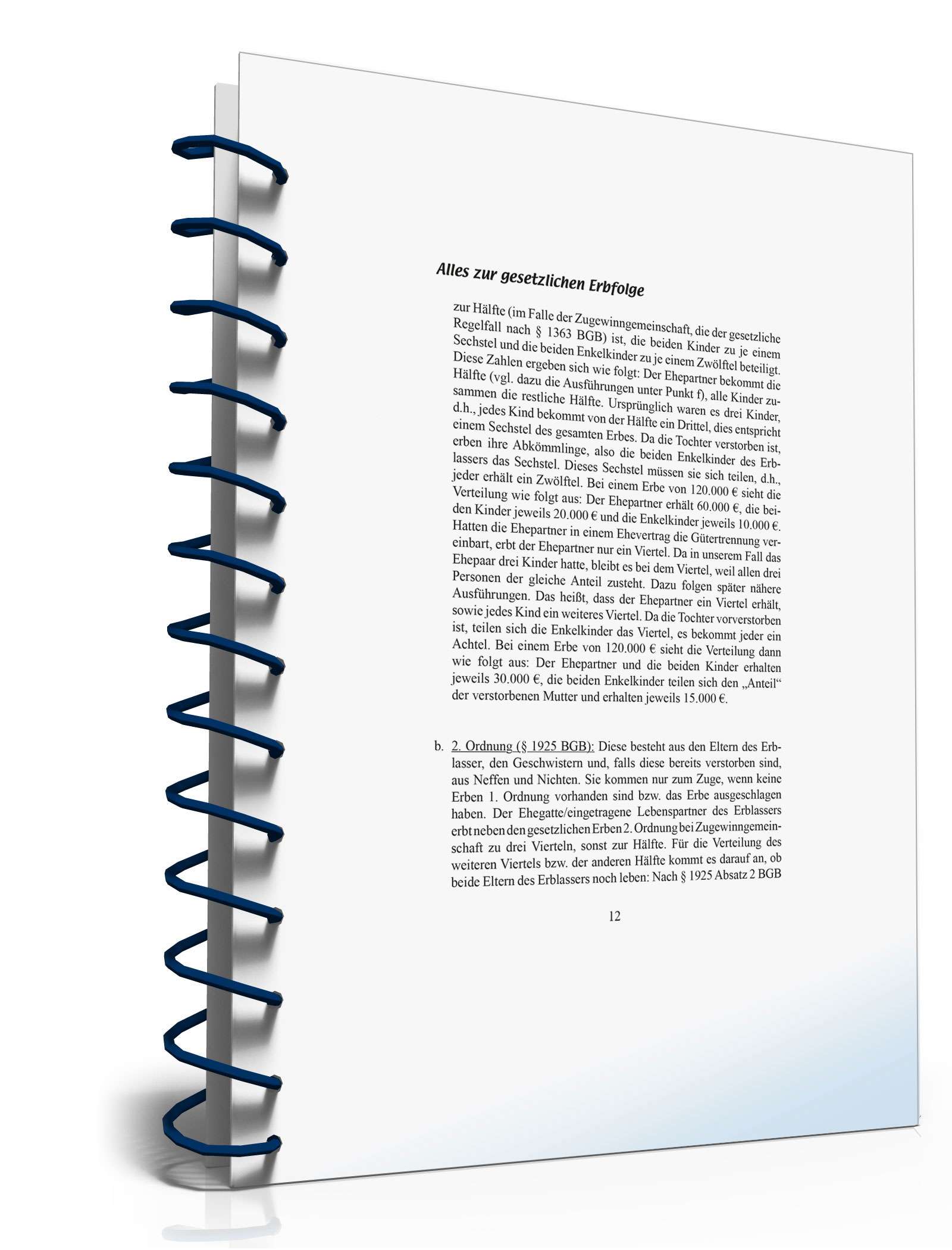 Ratgeber gesetzliche Erbfolge PDF. Seite: 12