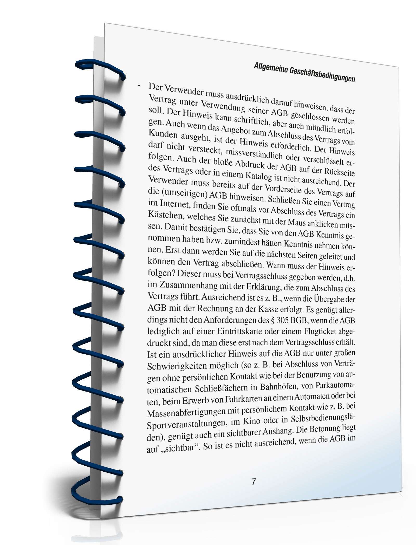 Ratgeber Festlegung Allgemeine Geschäftsbedingungen  PDF. Seite: 6