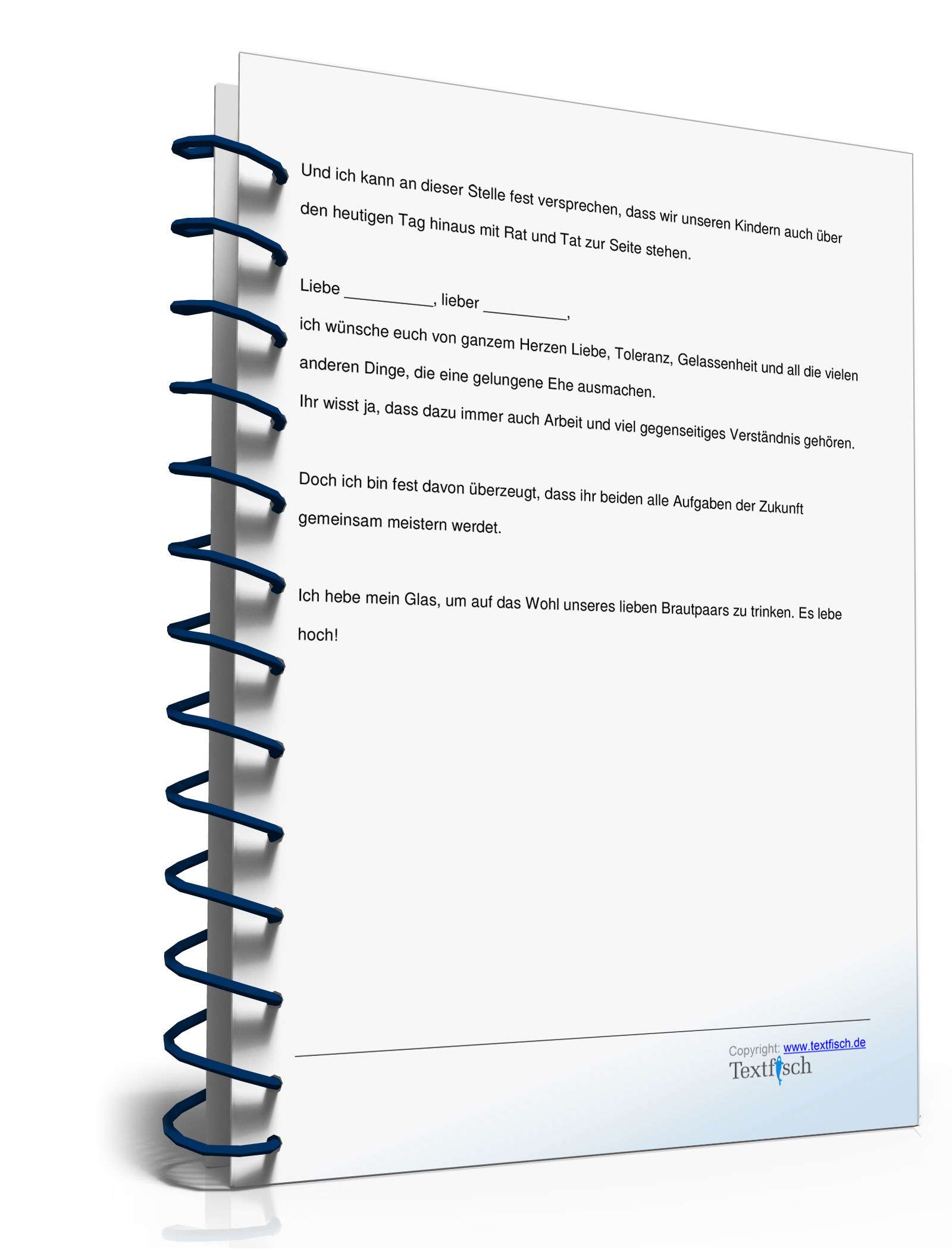 Hochzeitsrede Vater des Bräutigams PDF. Seite: 5